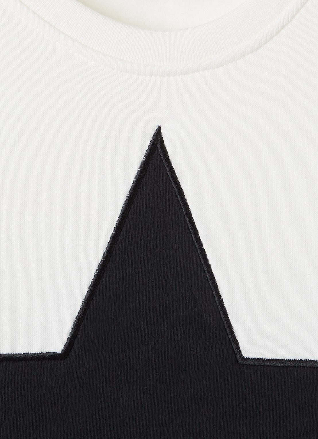 Stella McCartney Sweater met borduring en franjes - detail 3 gebroken wit
