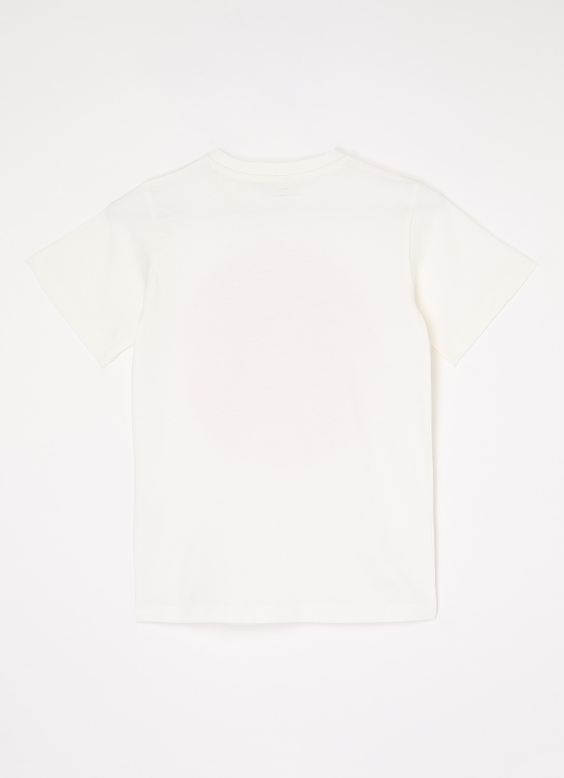 Stella McCartney T-shirt met logoprint - voorkant 2 gebroken wit