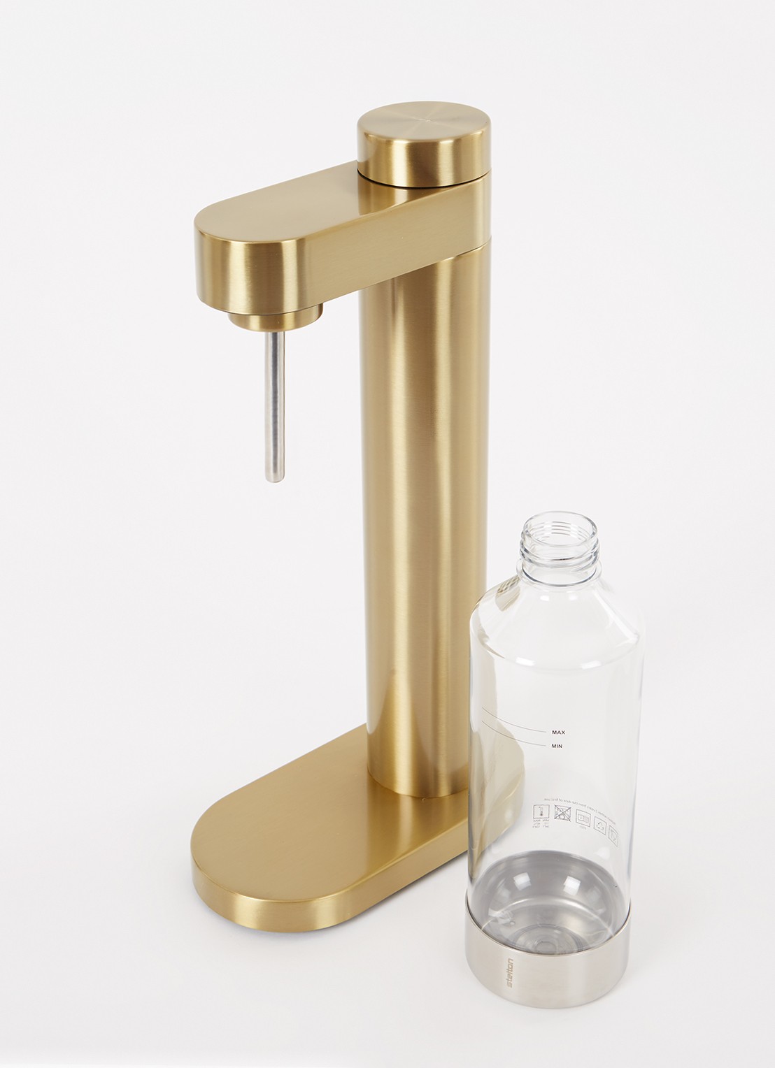 Stelton Brus bruiswatertoestel - voorkant 2 goud