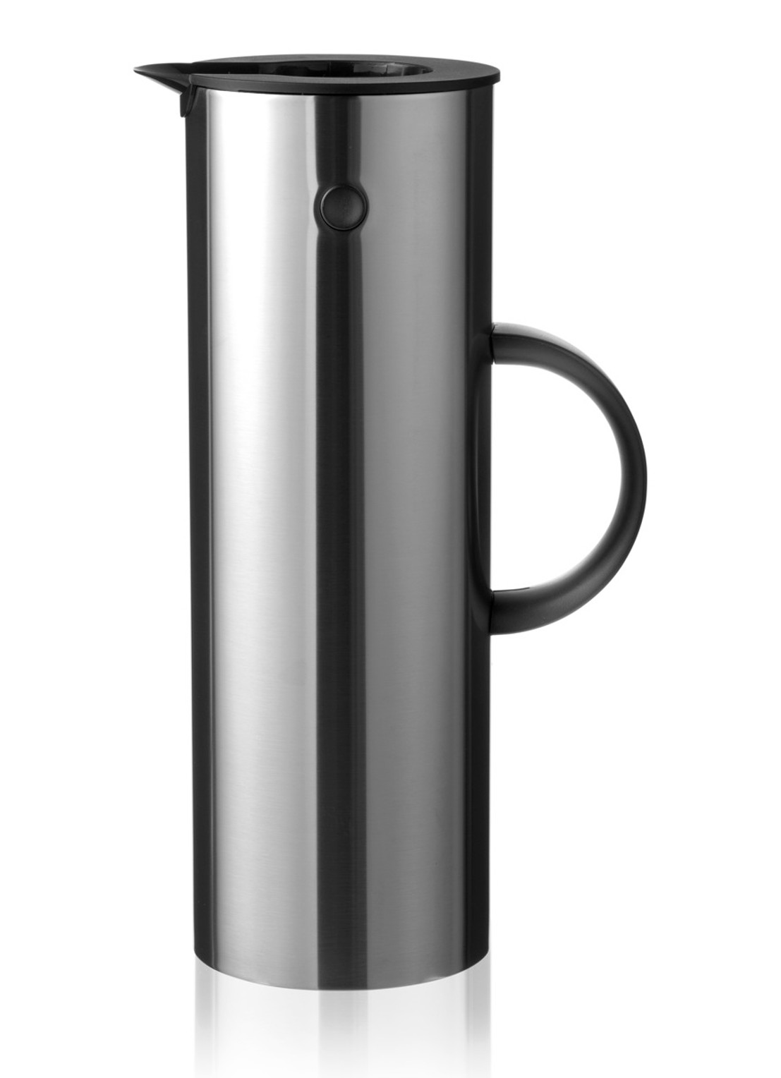 Stelton Classic thermoskan 1,0 liter - voorkant zilver