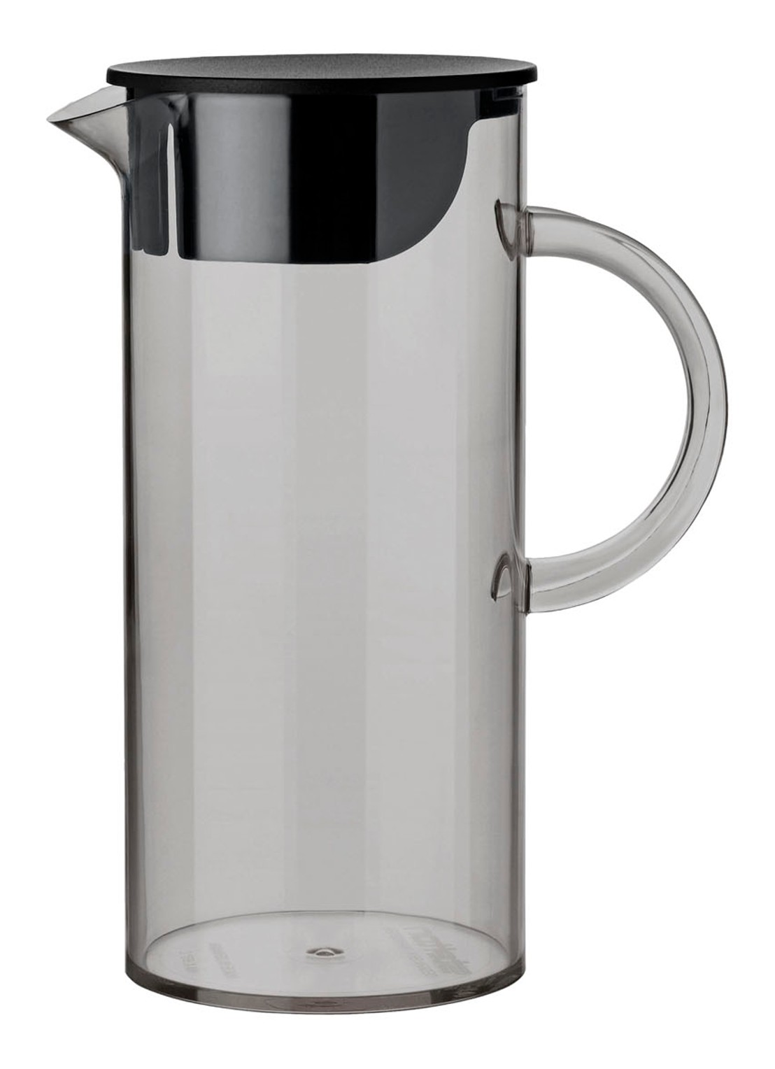 Stelton Em77 karaf met deksel 1,5 liter - voorkant 2 donkergrijs