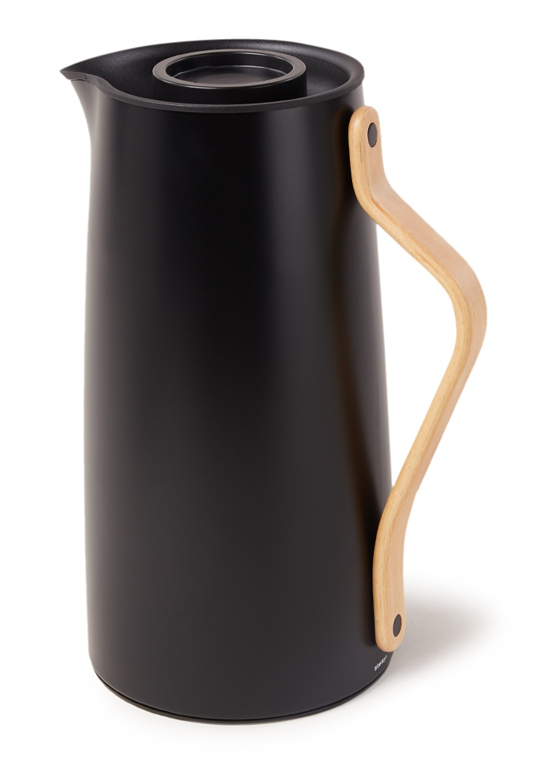 Stelton Emma Coffee thermoskan 1,2 liter - voorkant zwart