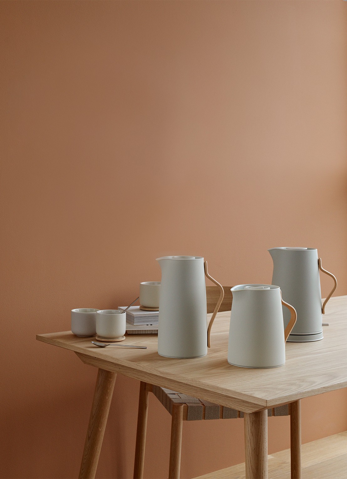 Stelton Emma theepot 1 liter - achterkant 3 zand