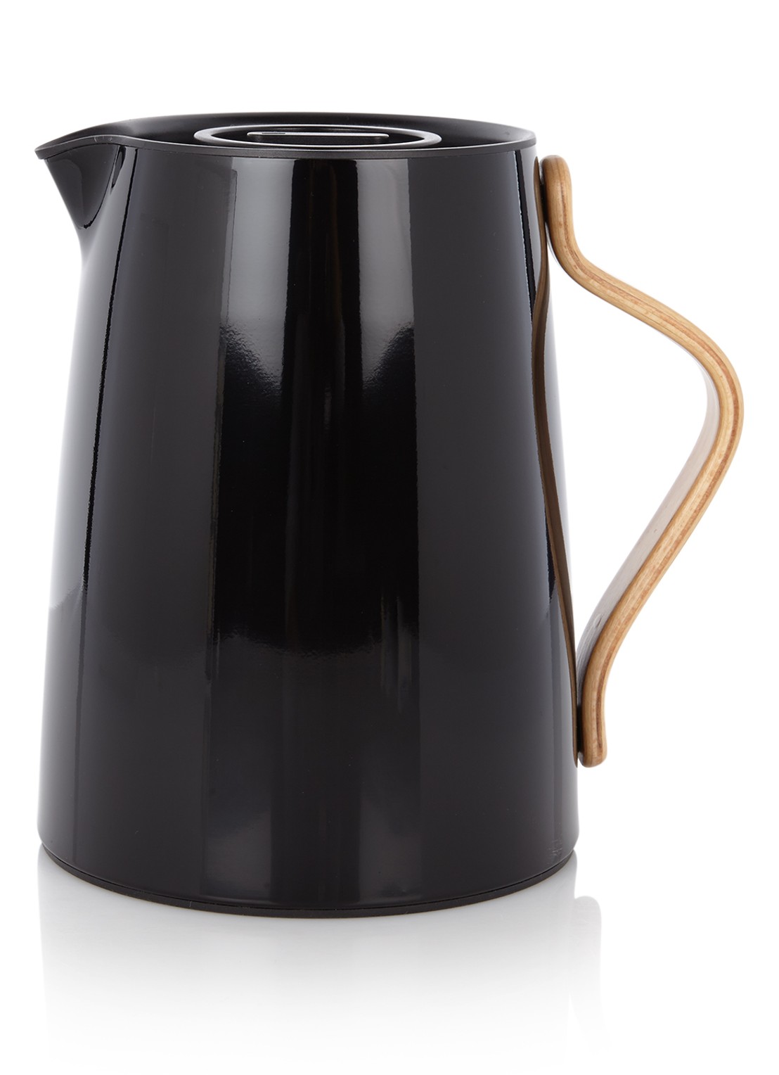 Stelton Emma thermoskan 1 liter - voorkant zwart