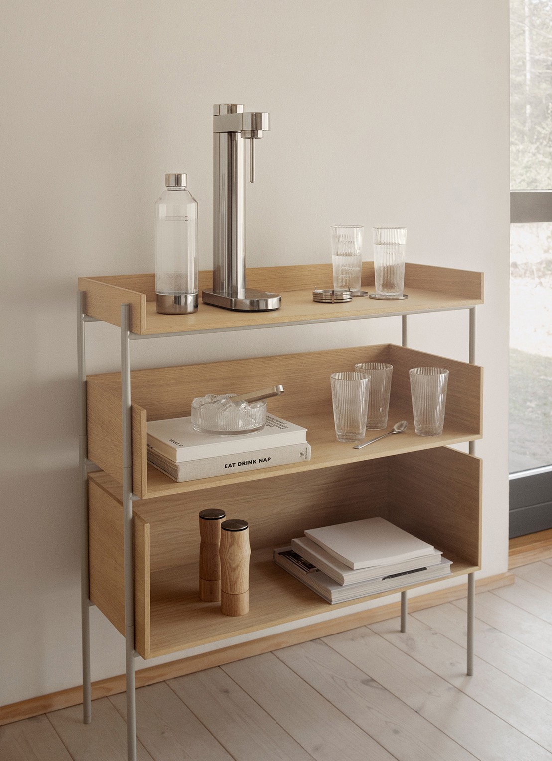 Stelton Pilastro drinkglas 30 cl set van 4 - detail 3 transparant