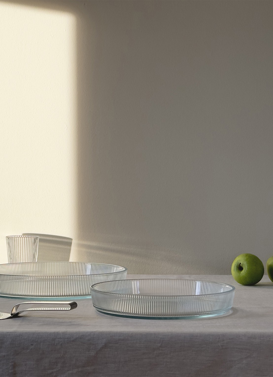 Stelton Pilastro ovenschaal ⌀24 cm - voorkant 2 transparant