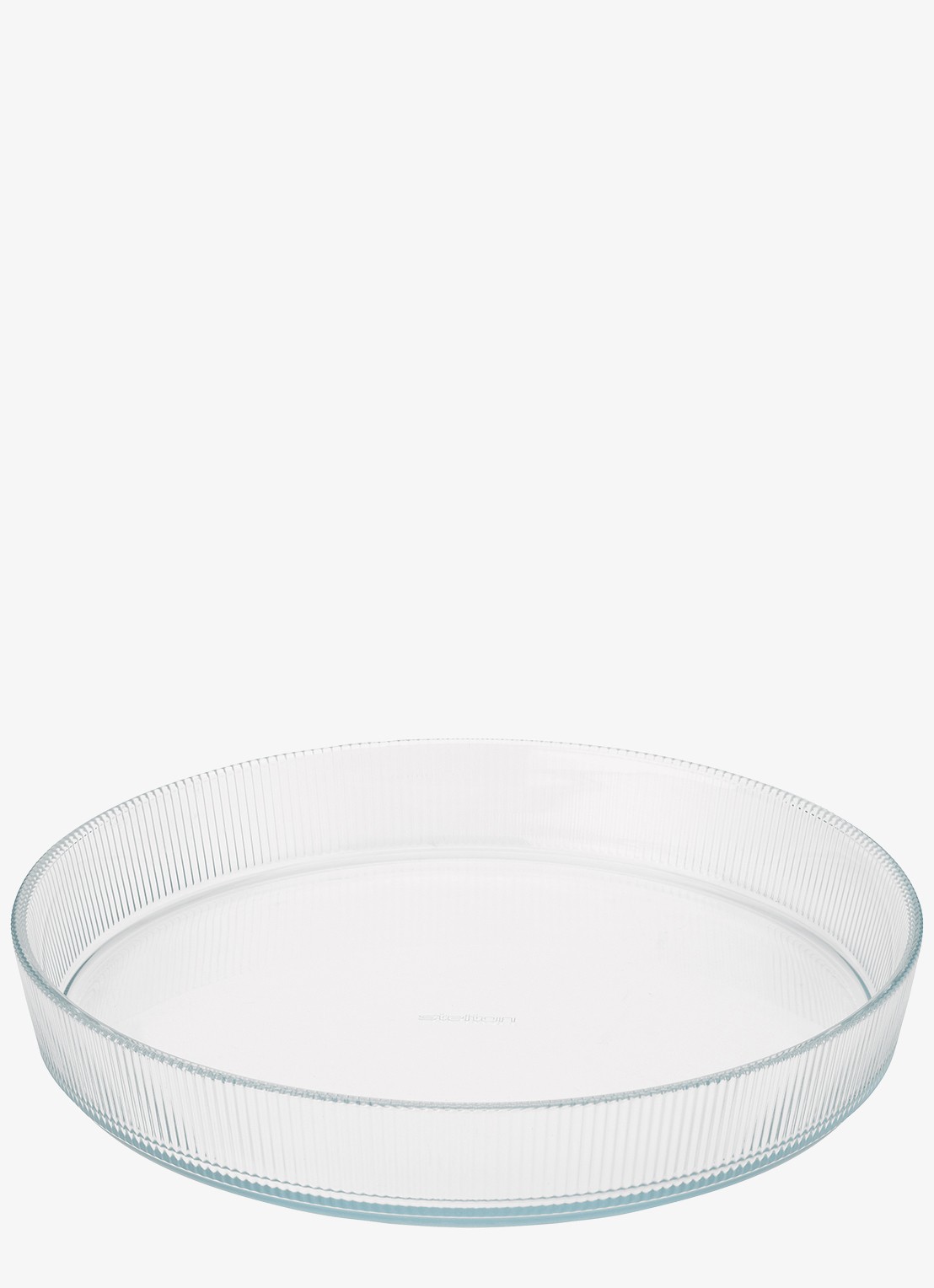 Stelton Pilastro ovenschaal ⌀28 cm - voorkant transparant