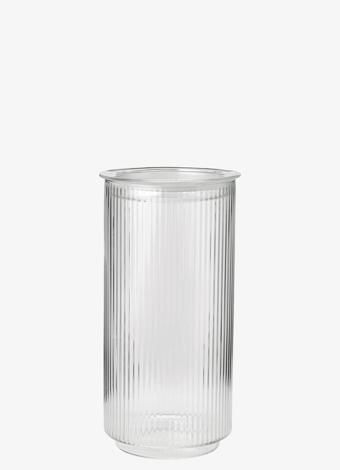 Stelton Pilastro voorraadpot 0,6 liter - voorkant transparant