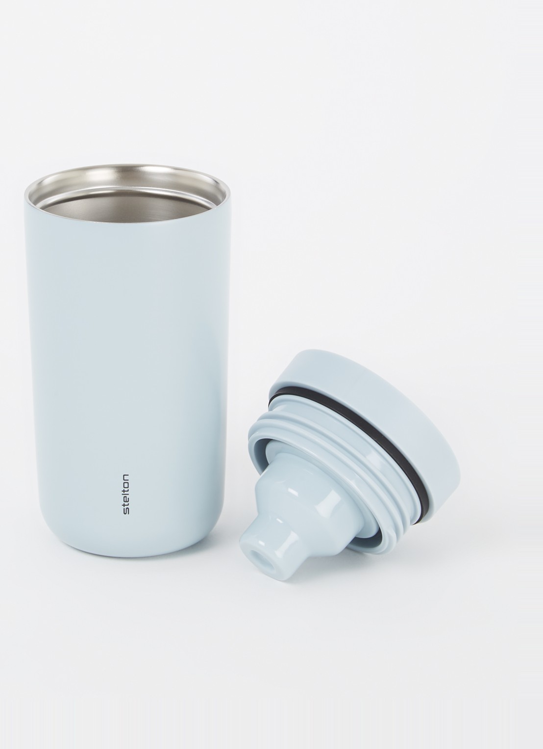 Stelton To Go Click thermosbeker 20 cl - voorkant 2 lichtblauw