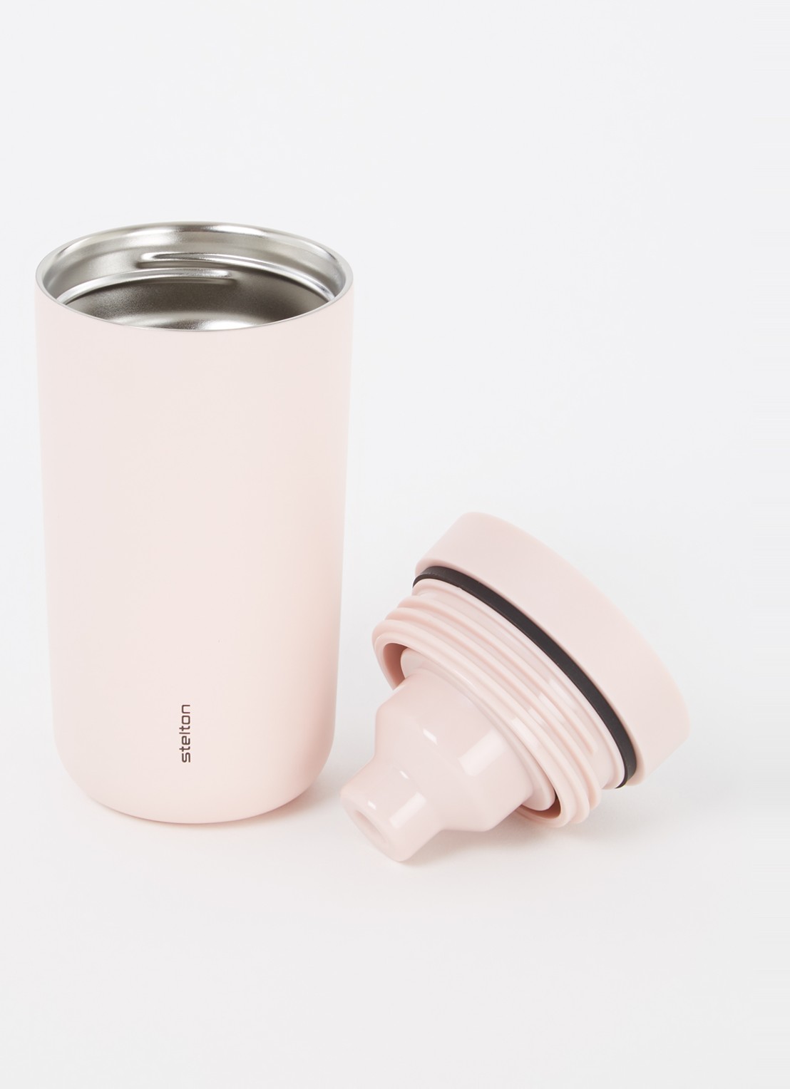 Stelton To Go Click thermosbeker 20 cl - voorkant 2 lichtroze
