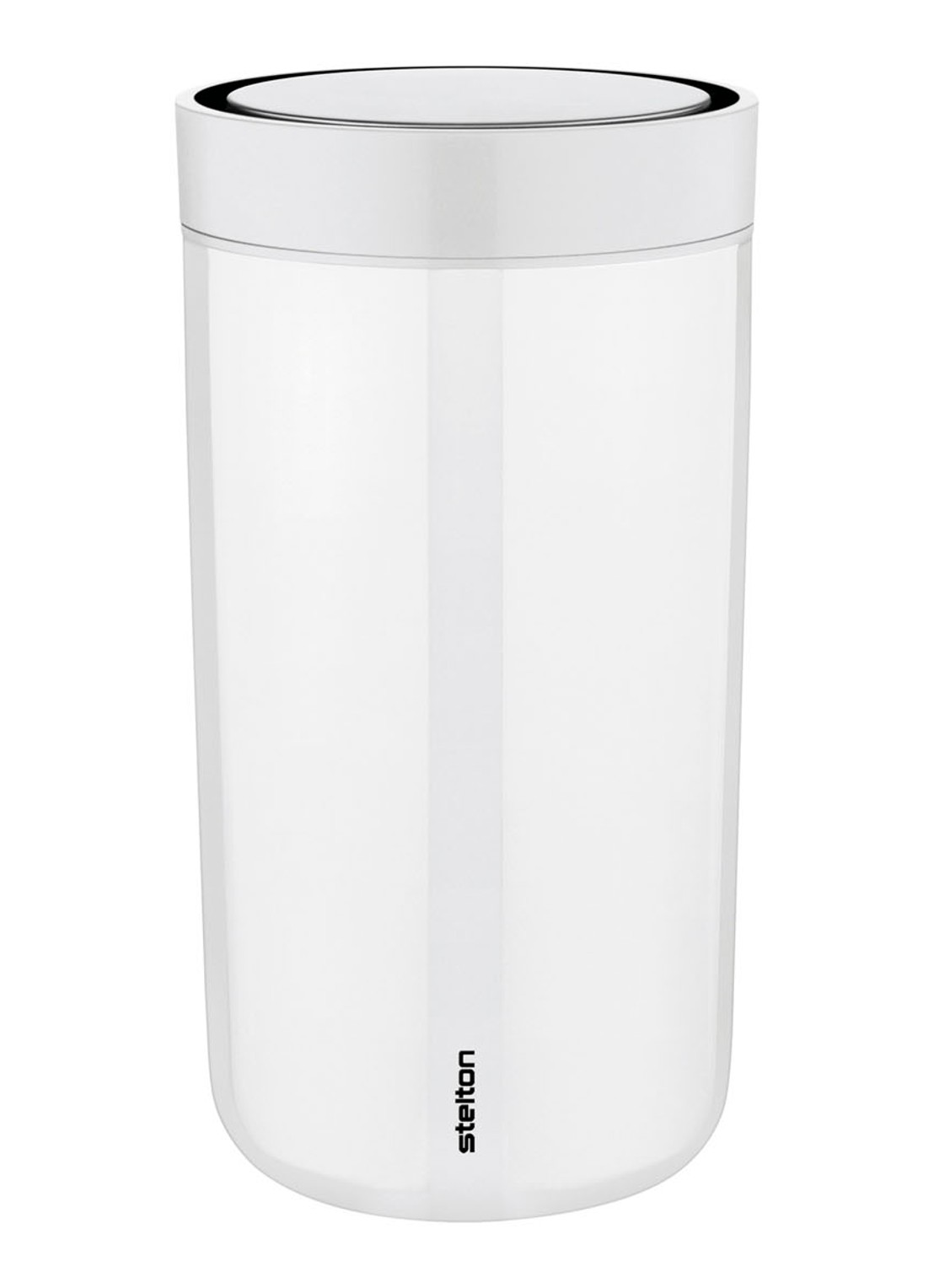 Stelton To go click thermosbeker 20 cl - voorkant wit