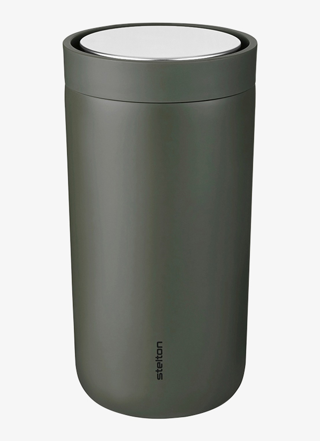 Stelton To Go Click thermosbeker 20 cl - voorkant groen