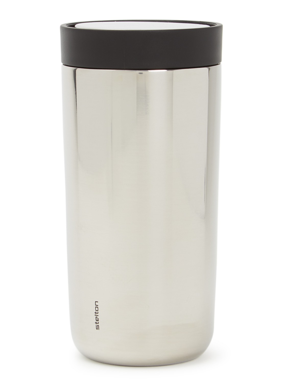 Stelton To Go Click thermosbeker 40 cl - voorkant metallic