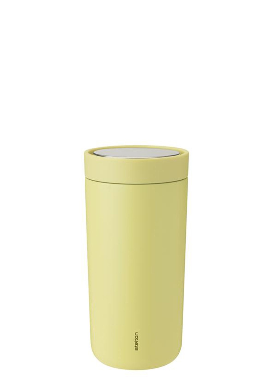 Stelton To Go Click thermosbeker 40 cl - voorkant lichtgeel