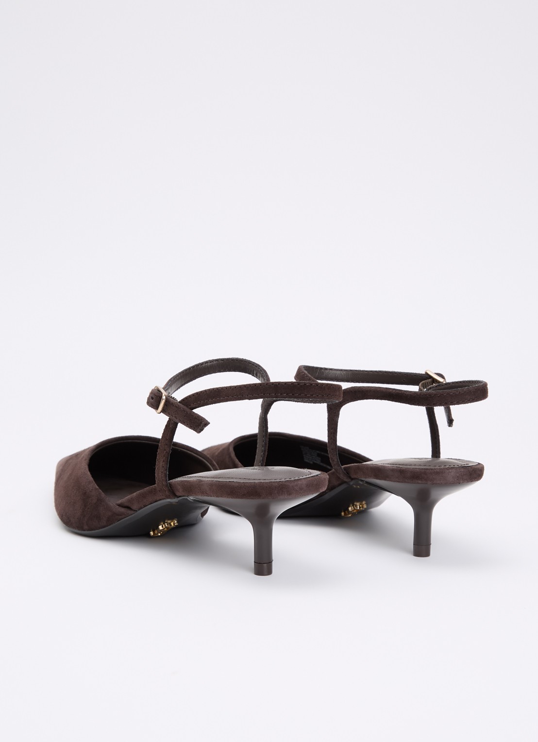 Steve Madden Adelaide slingback van suède  - achterkant 6 bruin