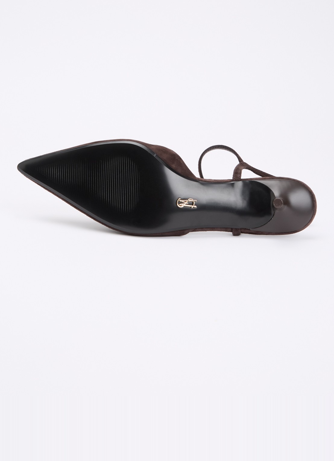 Steve Madden Adelaide slingback van suède  - detail 3 bruin
