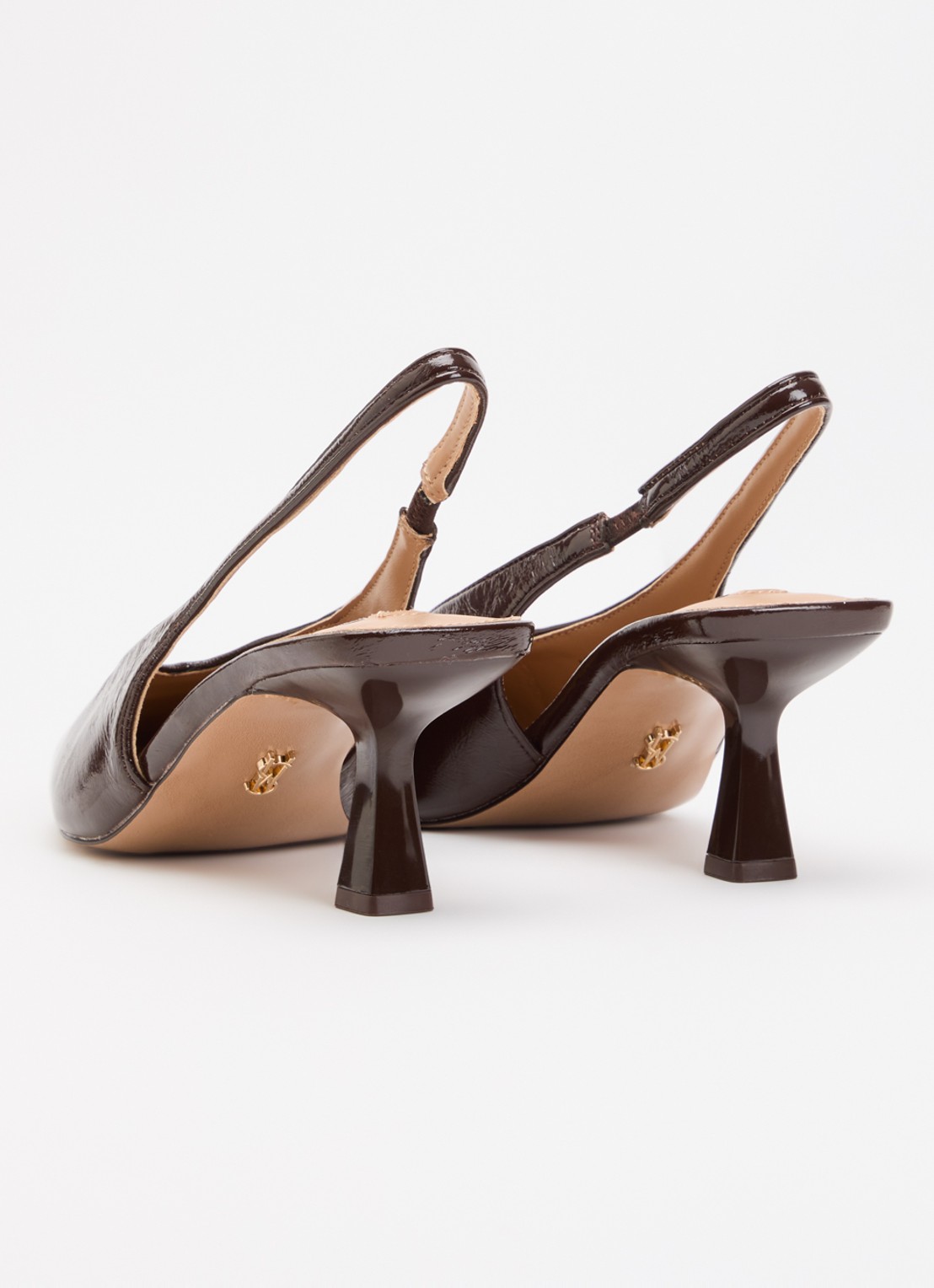 Steve Madden Alari slingback van leer - achterkant 2 bruin