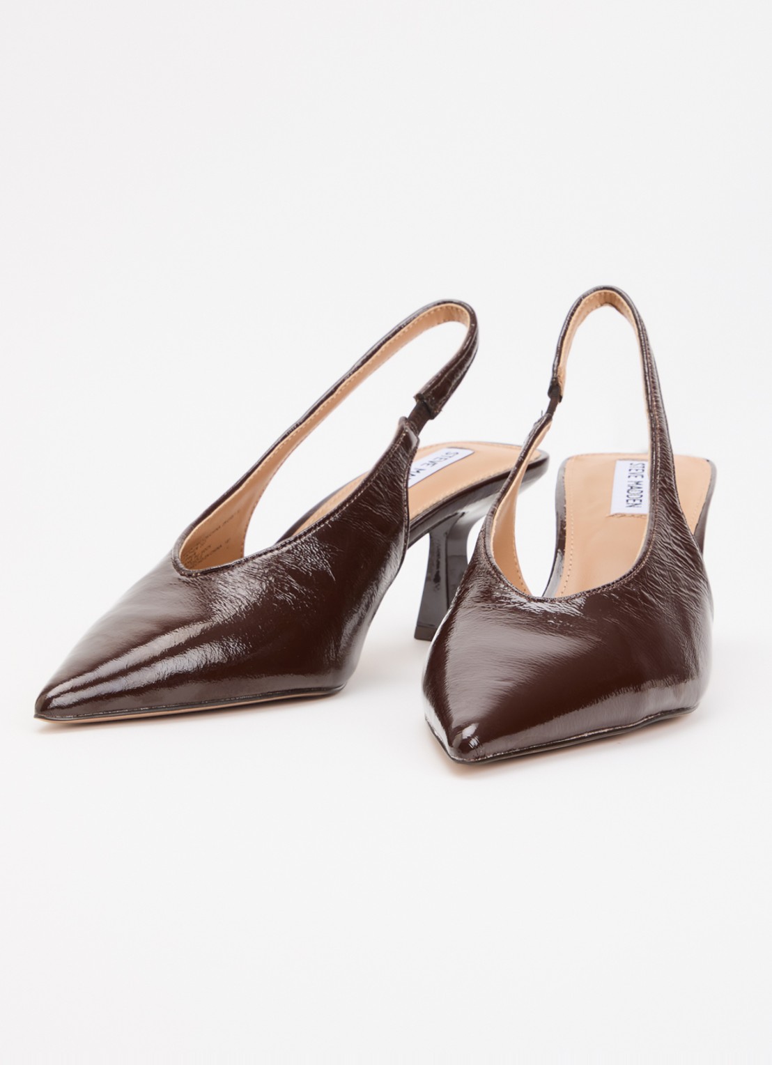 Steve Madden Alari slingback van leer - detail 3 bruin