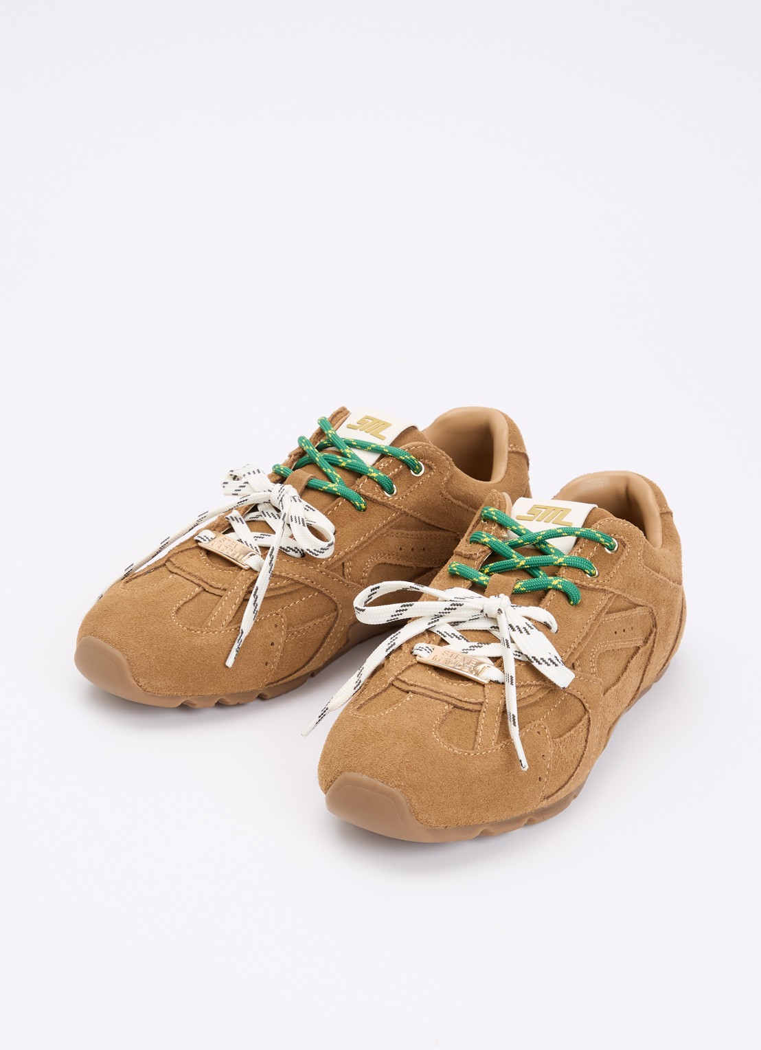 Steve Madden Asiel sneaker van suède - detail 4 camel