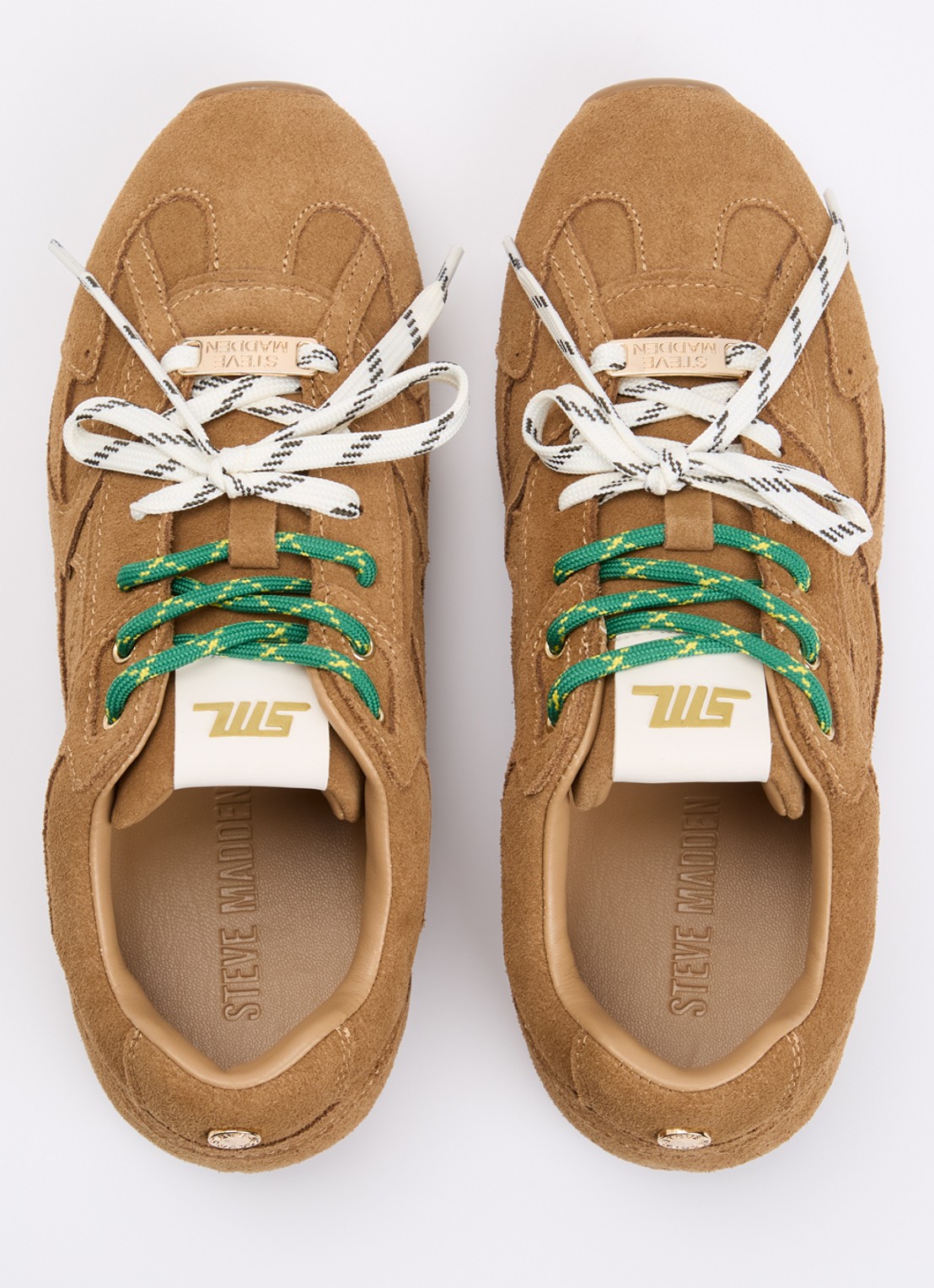Steve Madden Asiel sneaker van suède - detail 5 camel