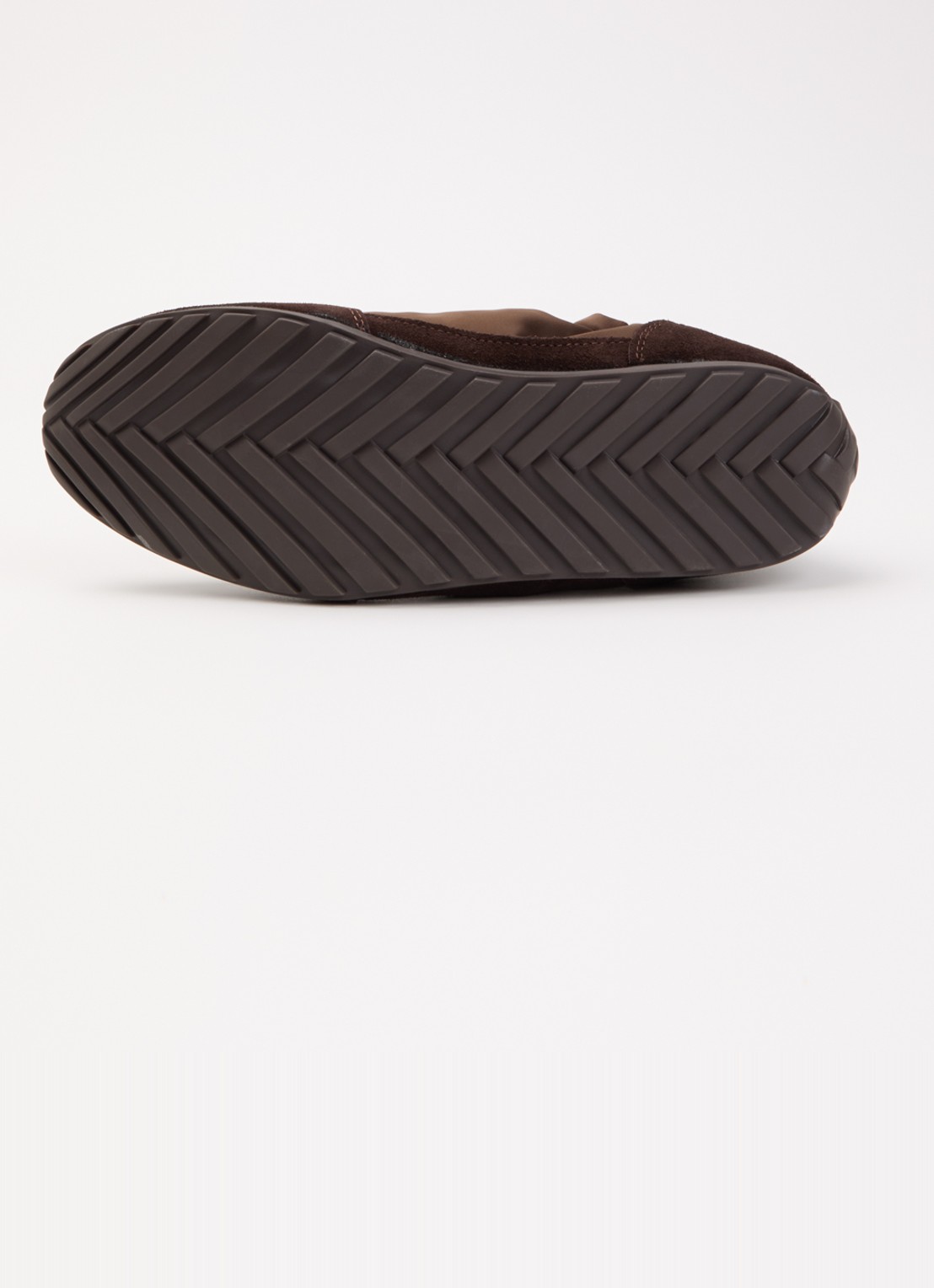 Steve Madden Bobby sneaker van suéde - detail 3 donkerbruin