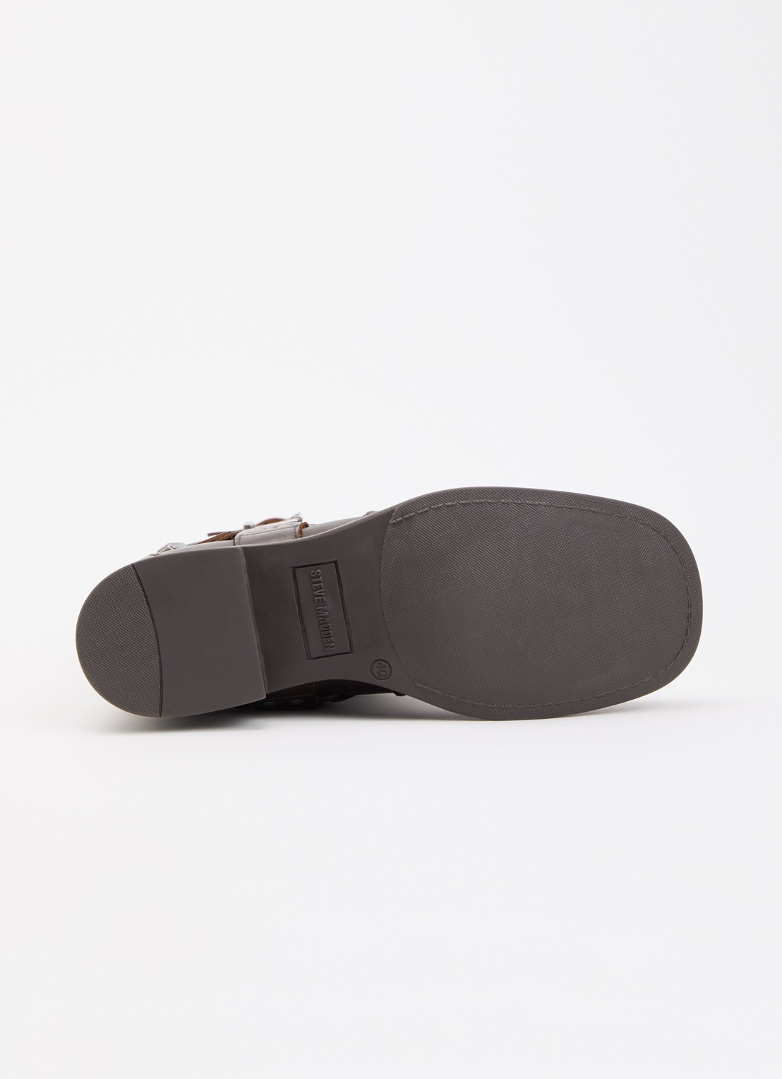 Steve Madden Bonetta Harnas laars van leer - detail 4 bruin