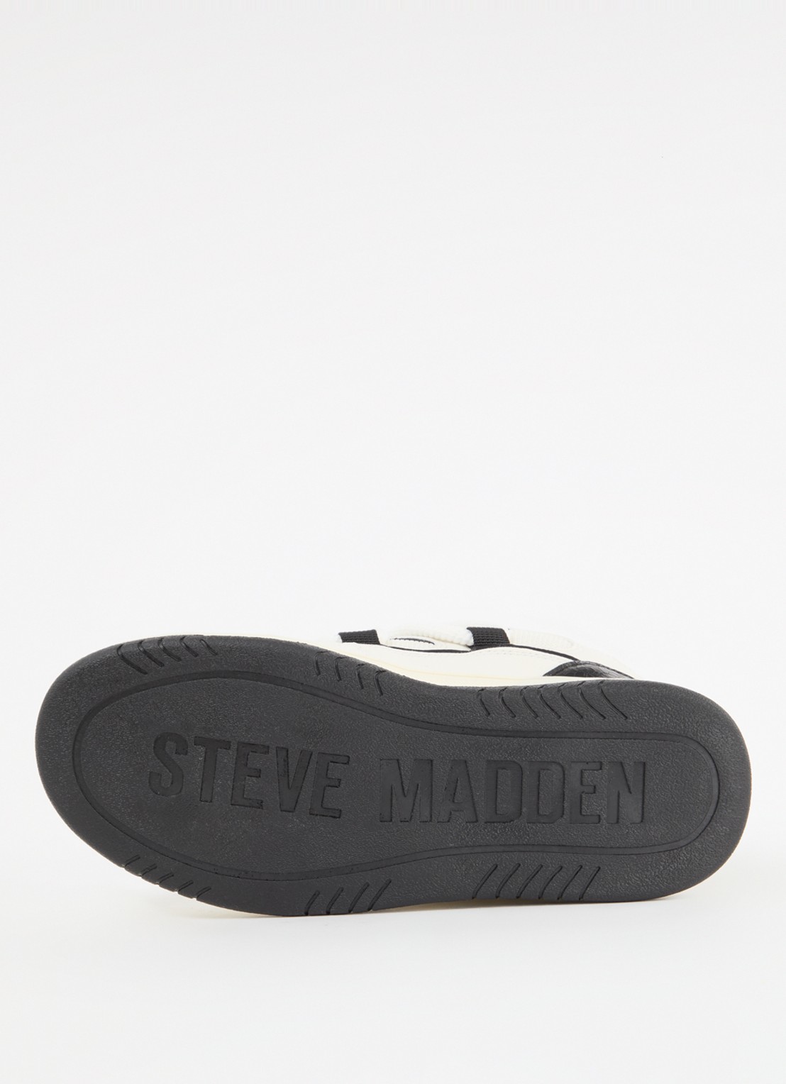 Steve Madden Boomer sneaker met logo - detail 6 gebroken wit
