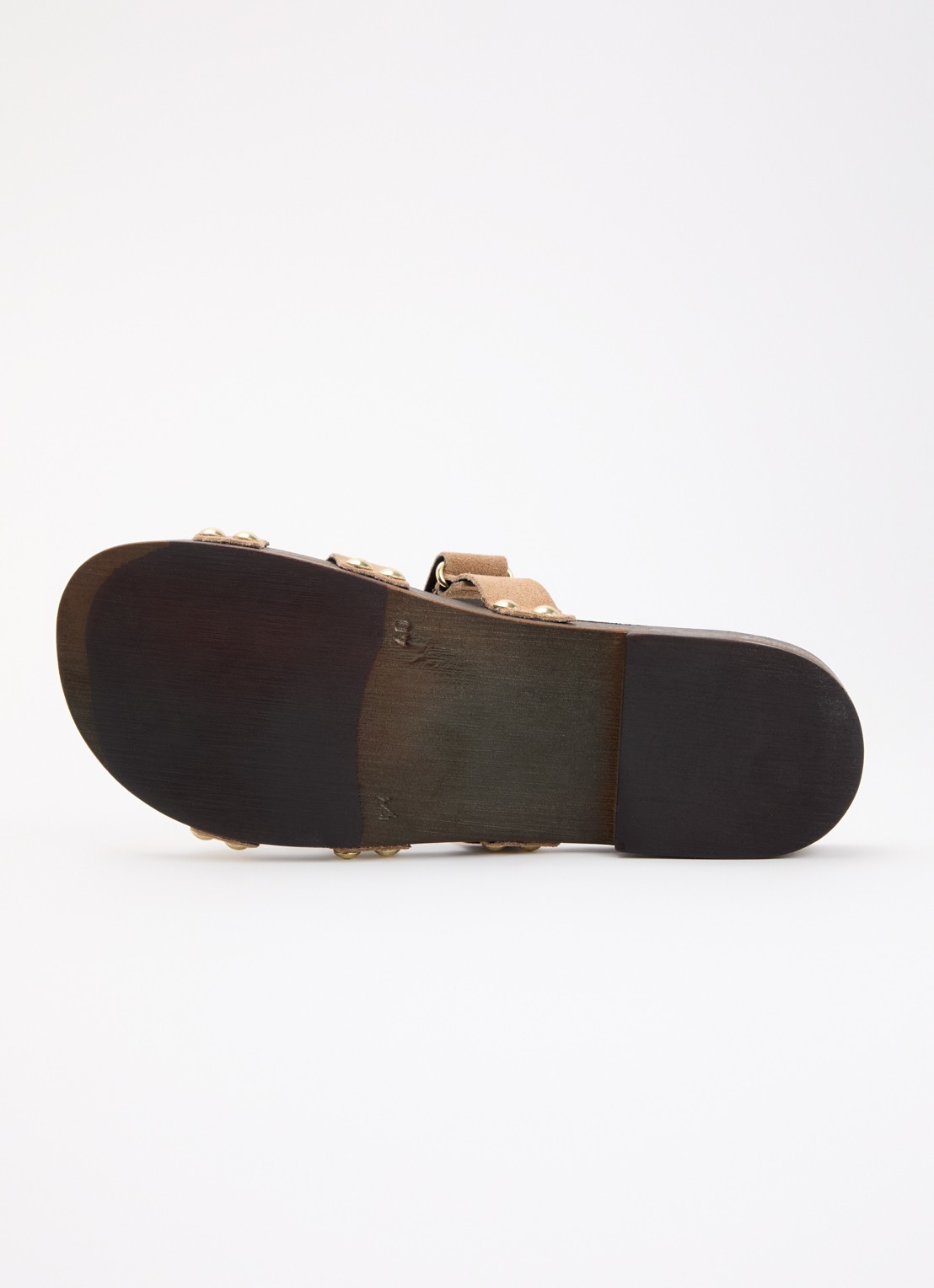 Steve Madden Canal sandaal van suède - detail 5 zand