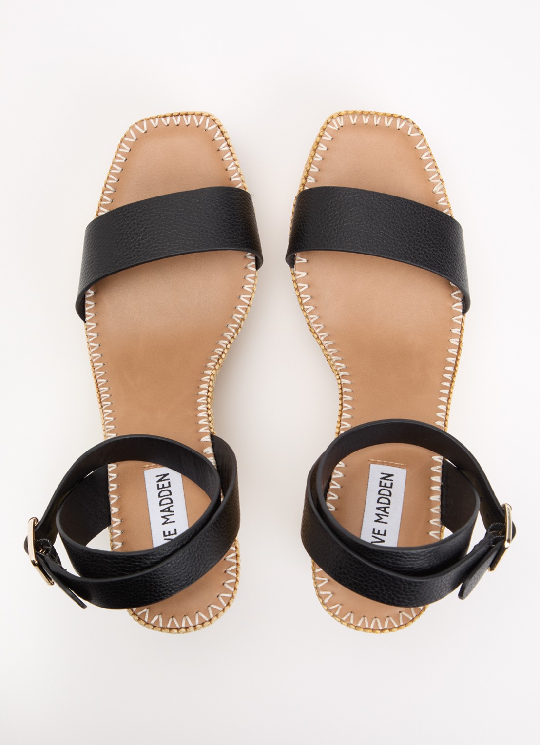 Steve Madden Cassie sleehak van leer - detail 5 zwart