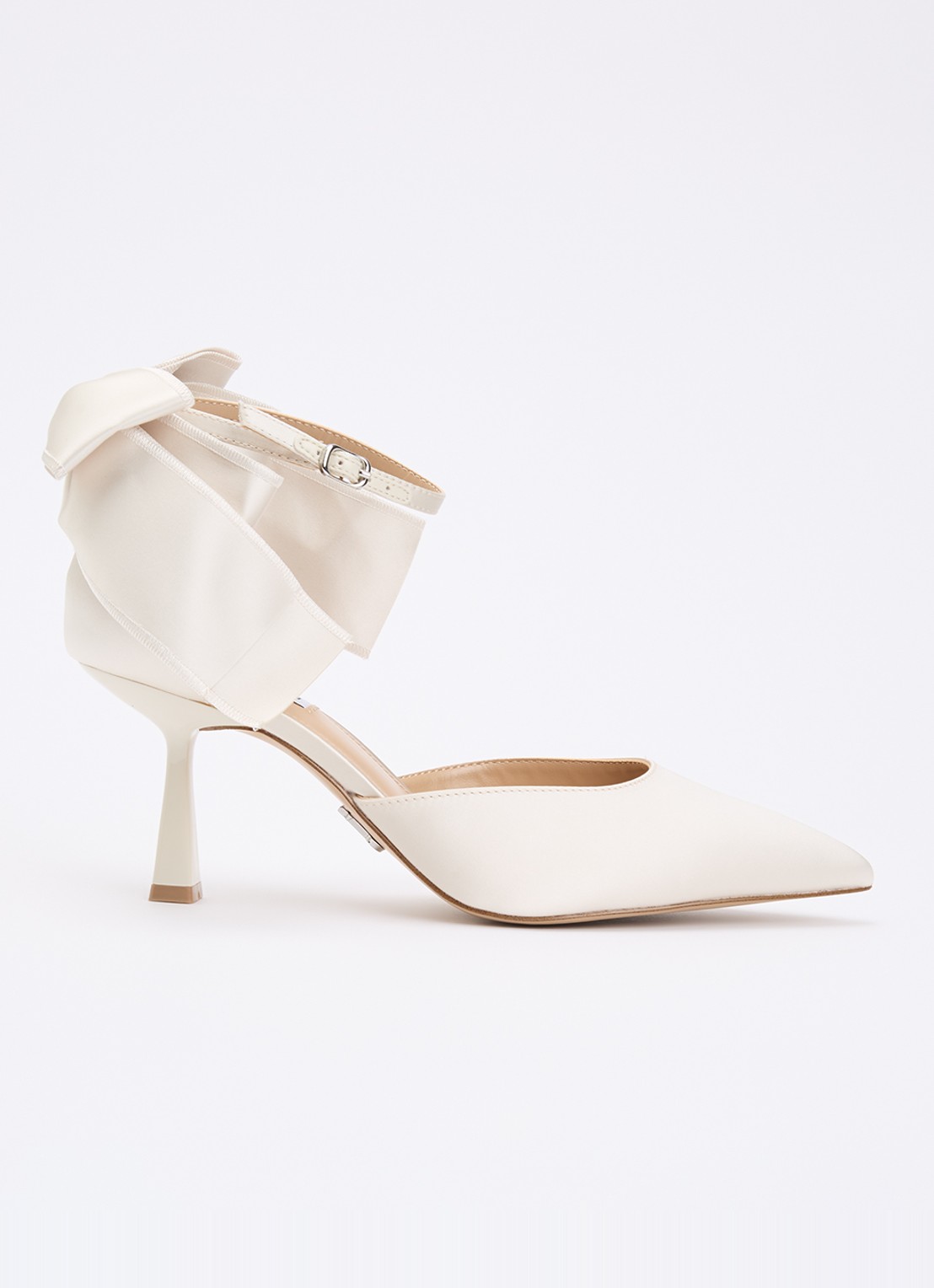 Steve Madden Fiorela pump met strik detail  - voorkant 4 creme