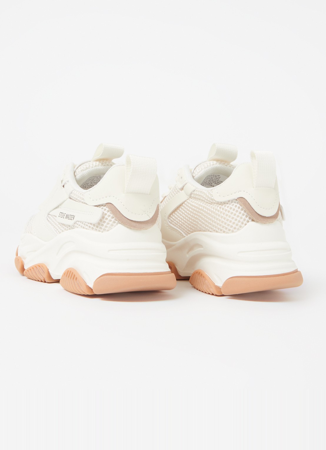 Steve Madden JPossession sneaker met mesh details - detail ivoor