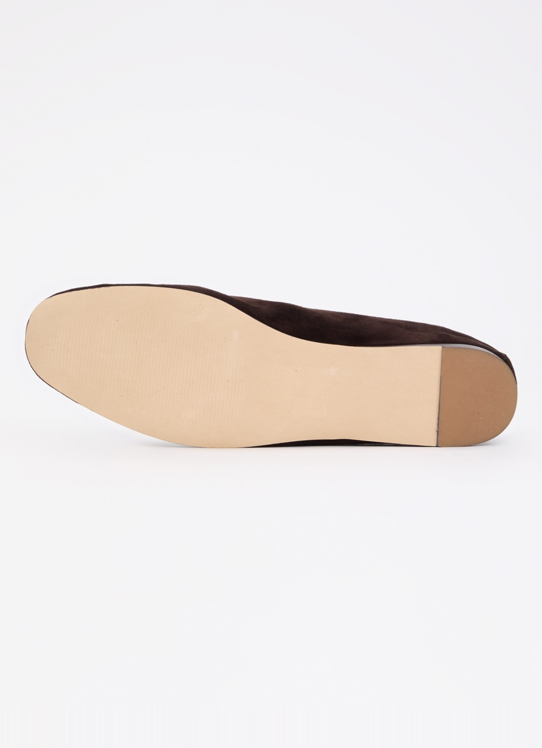 Steve Madden Leni ballerina van suède  - detail 5 donkerbruin