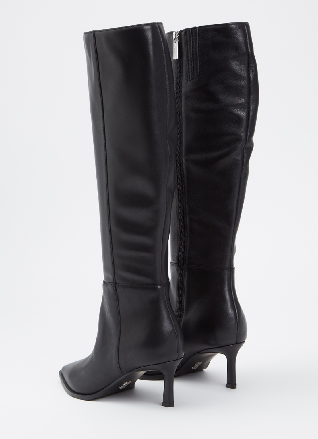 Steve Madden Lucid laars van leer - achterkant 5 zwart