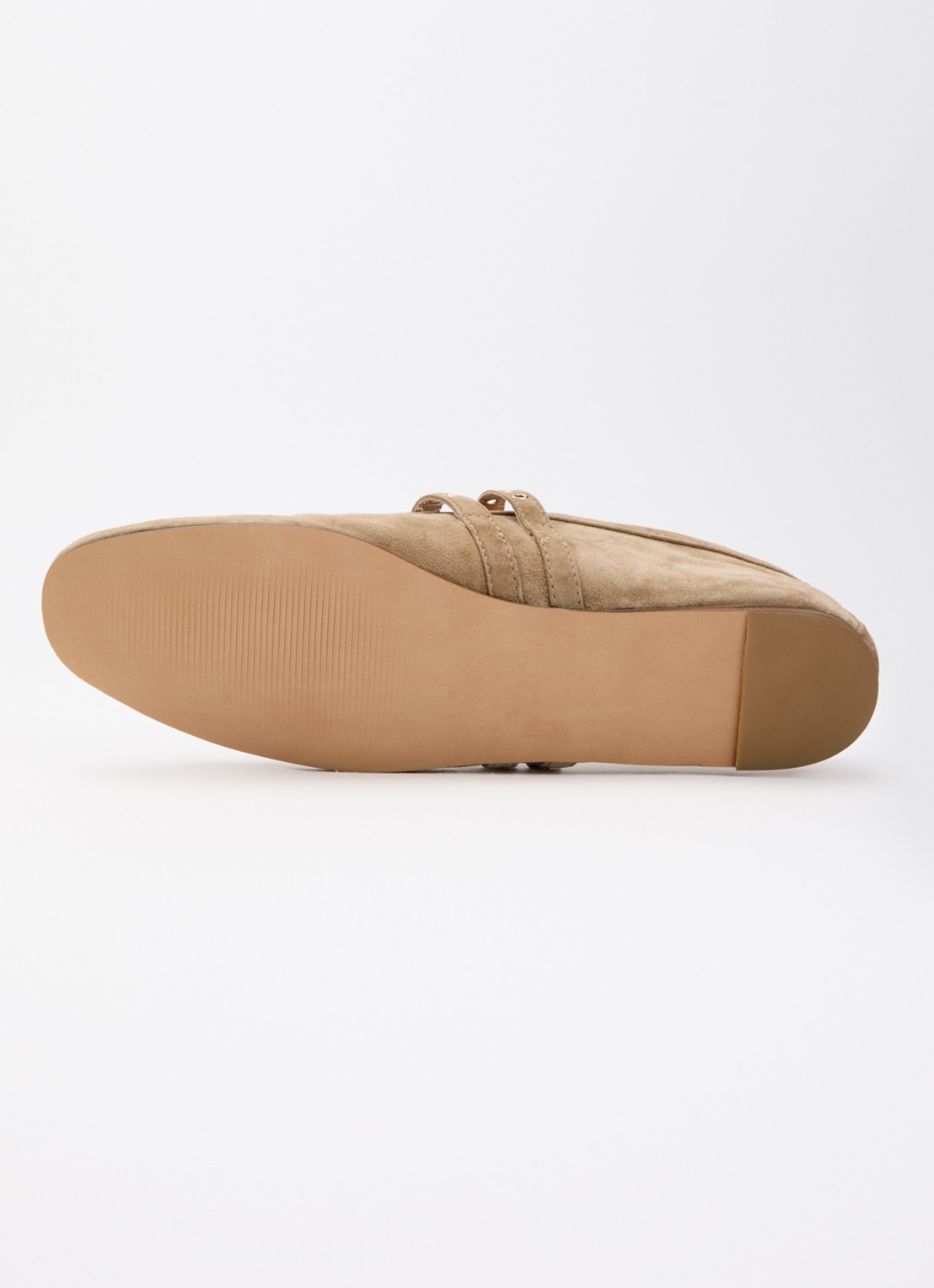Steve Madden Lydia ballerina van suède - detail 4 beige