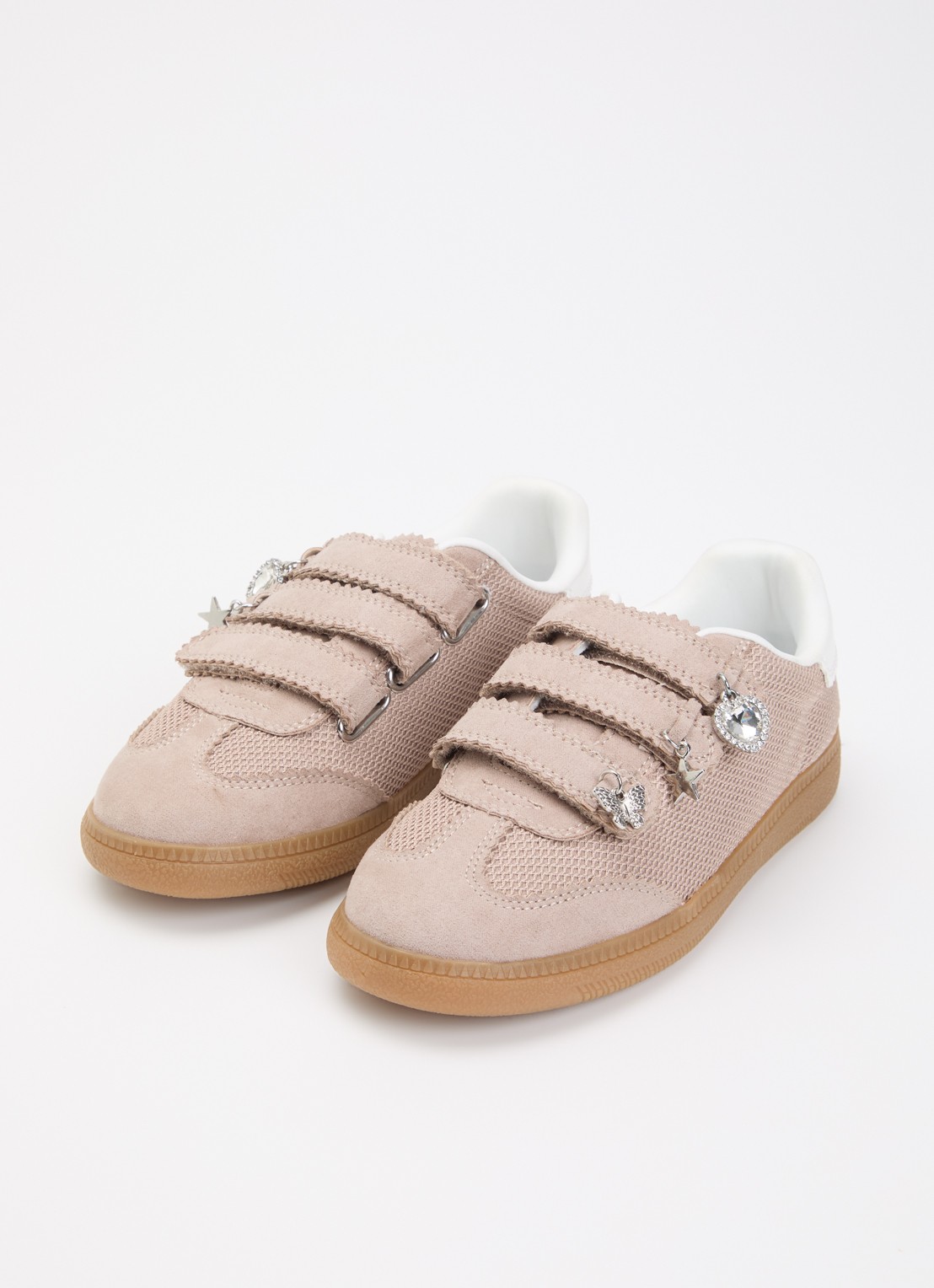 Steve Madden Momentum sneaker met mesh details - voorkant 3 oudroze