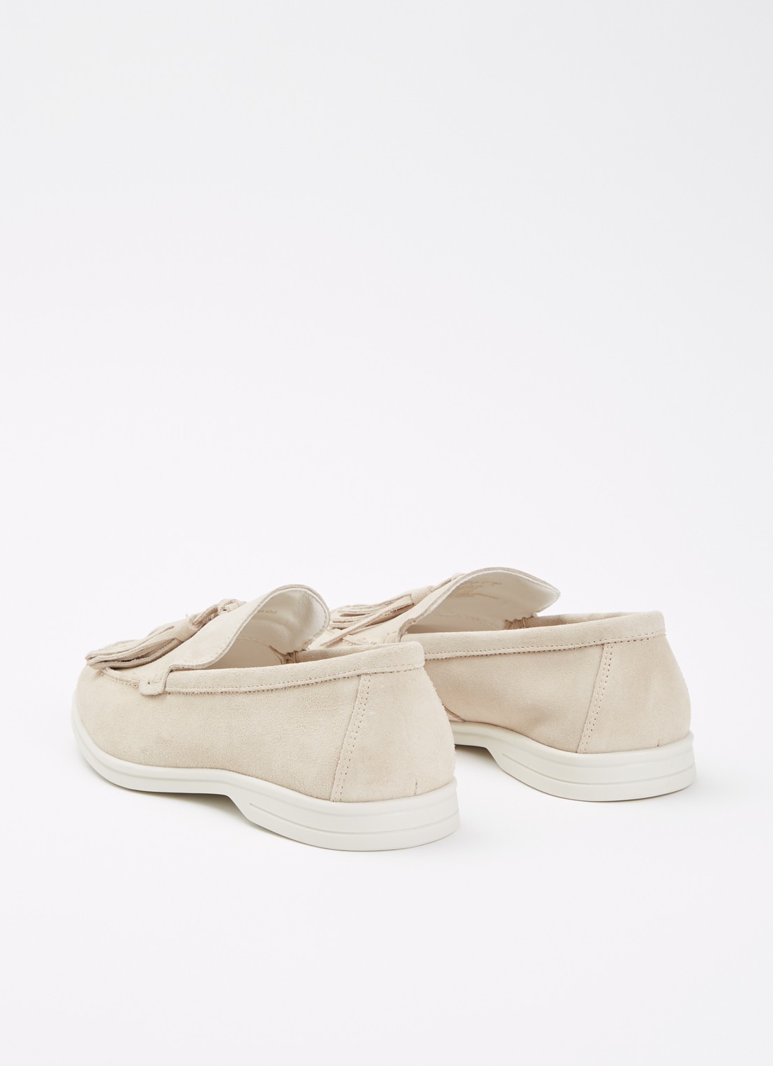 Steve Madden Ojane slip-on van suède - achterkant 3 beige