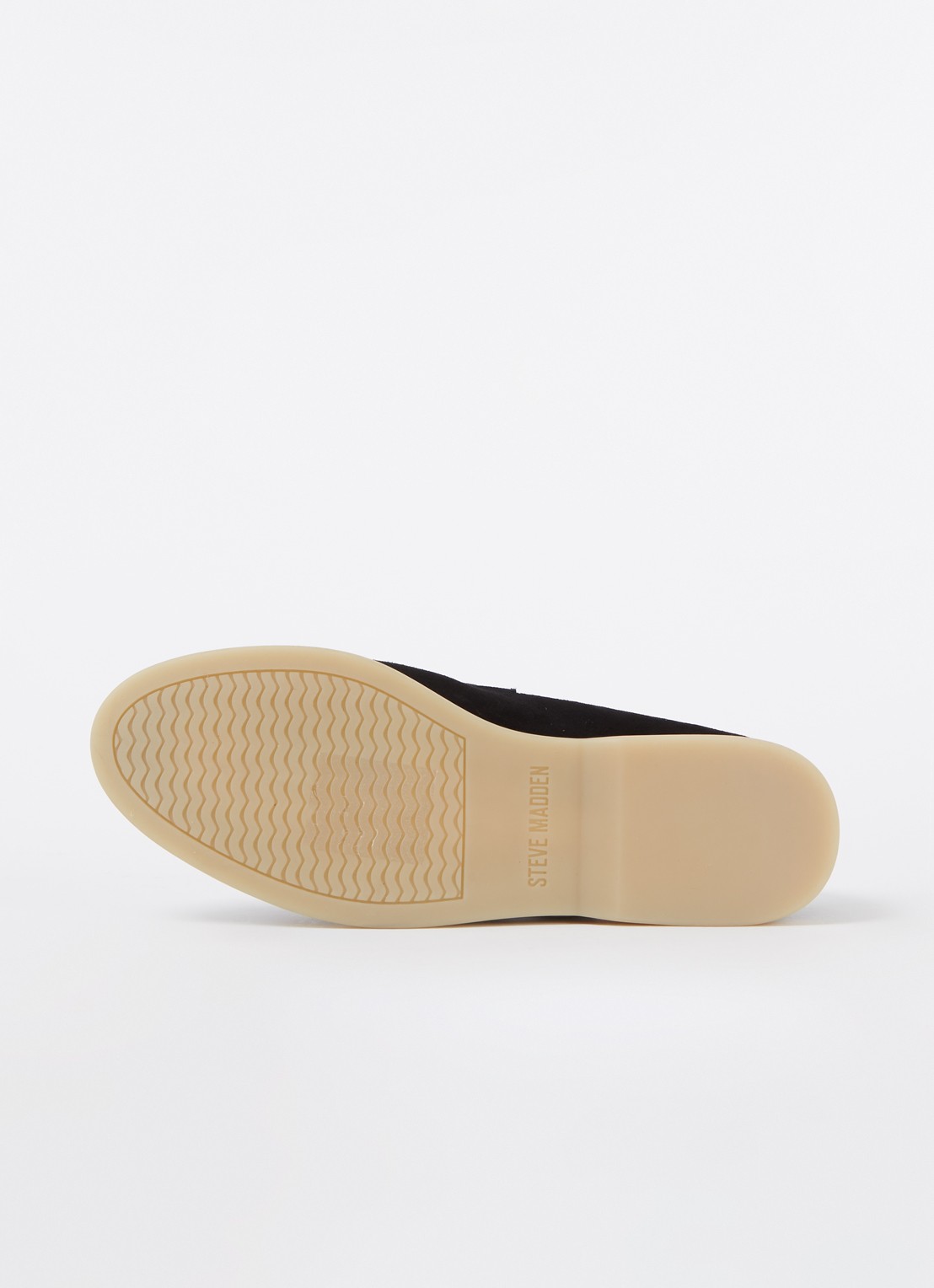 Steve Madden Portland loafer van suède - detail 5 zwart