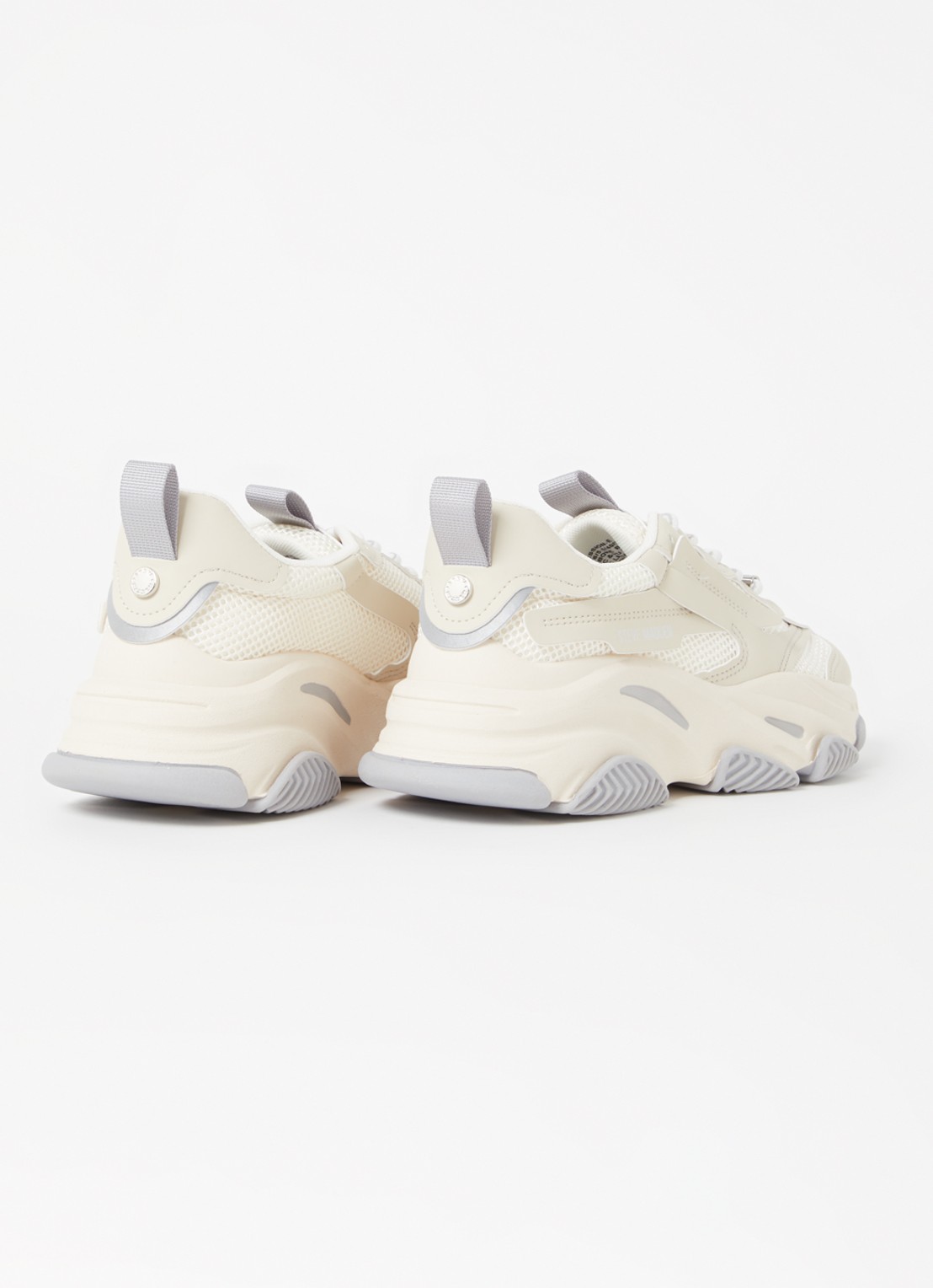Steve Madden Possession-E sneaker met mesh detail  - detail 2 ivoor