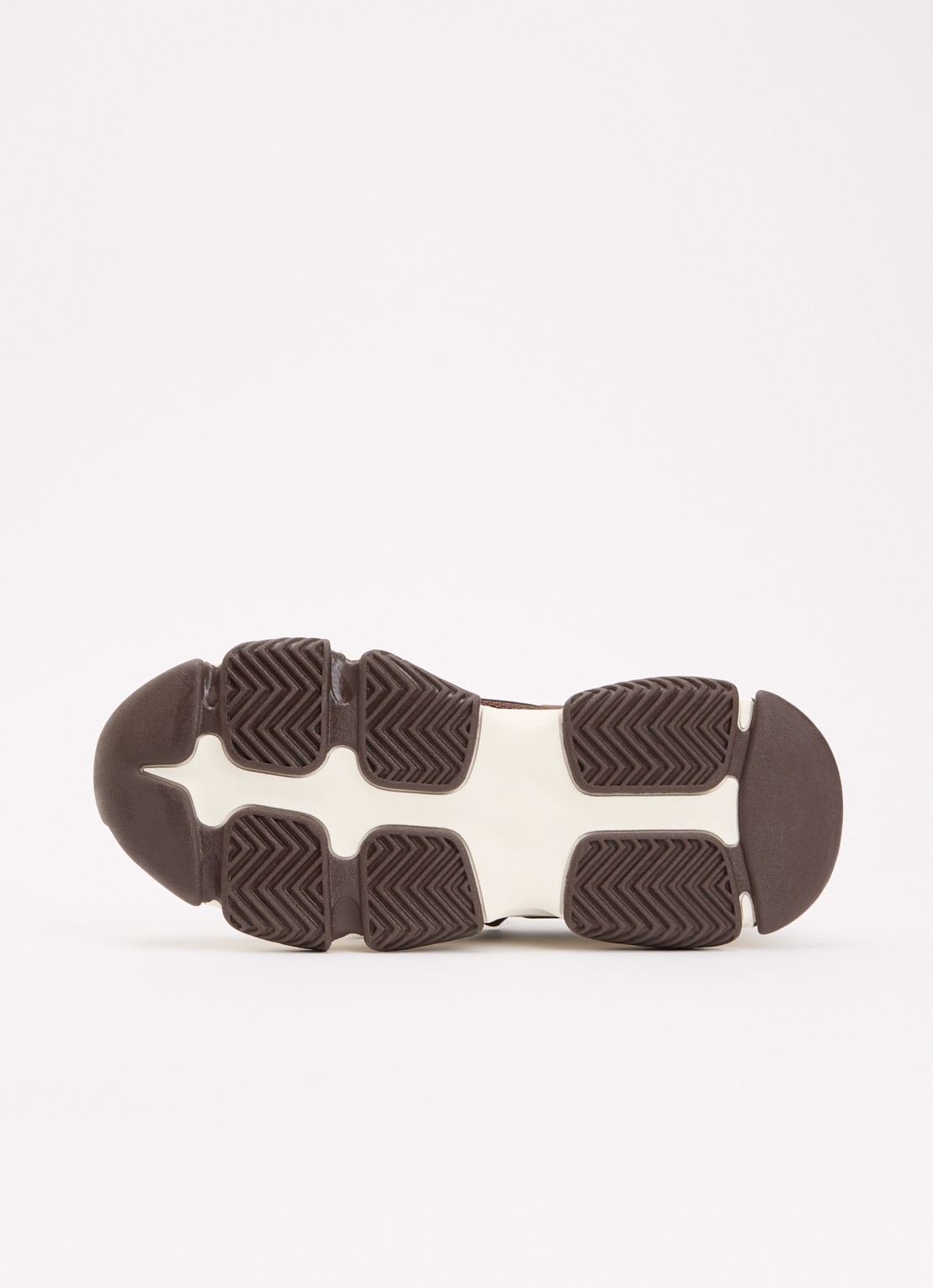 Steve Madden Possession-E sneaker met mesh details - detail 3 bruin