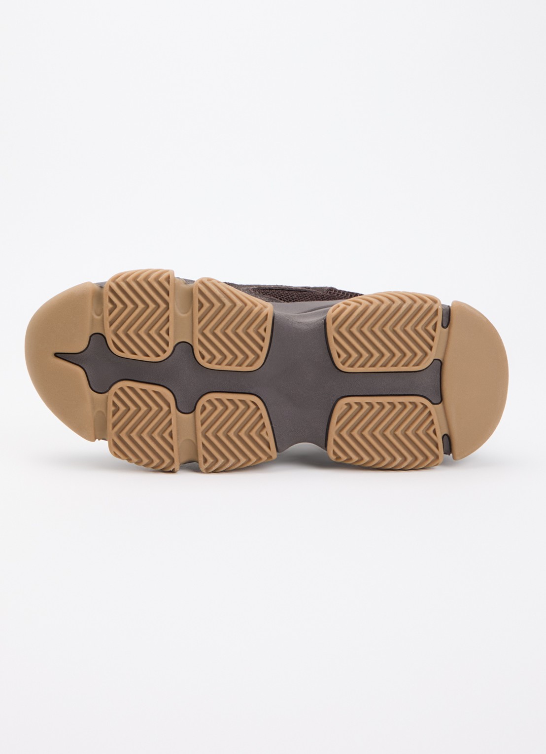 Steve Madden Possession-E sneaker met suède details - detail 3 donkerbruin