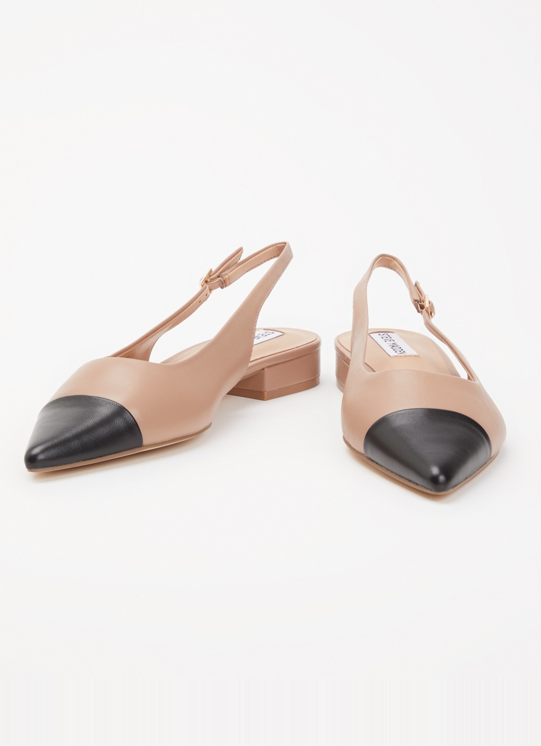 Steve Madden Rowyn slingback van leer - detail 4 oudroze