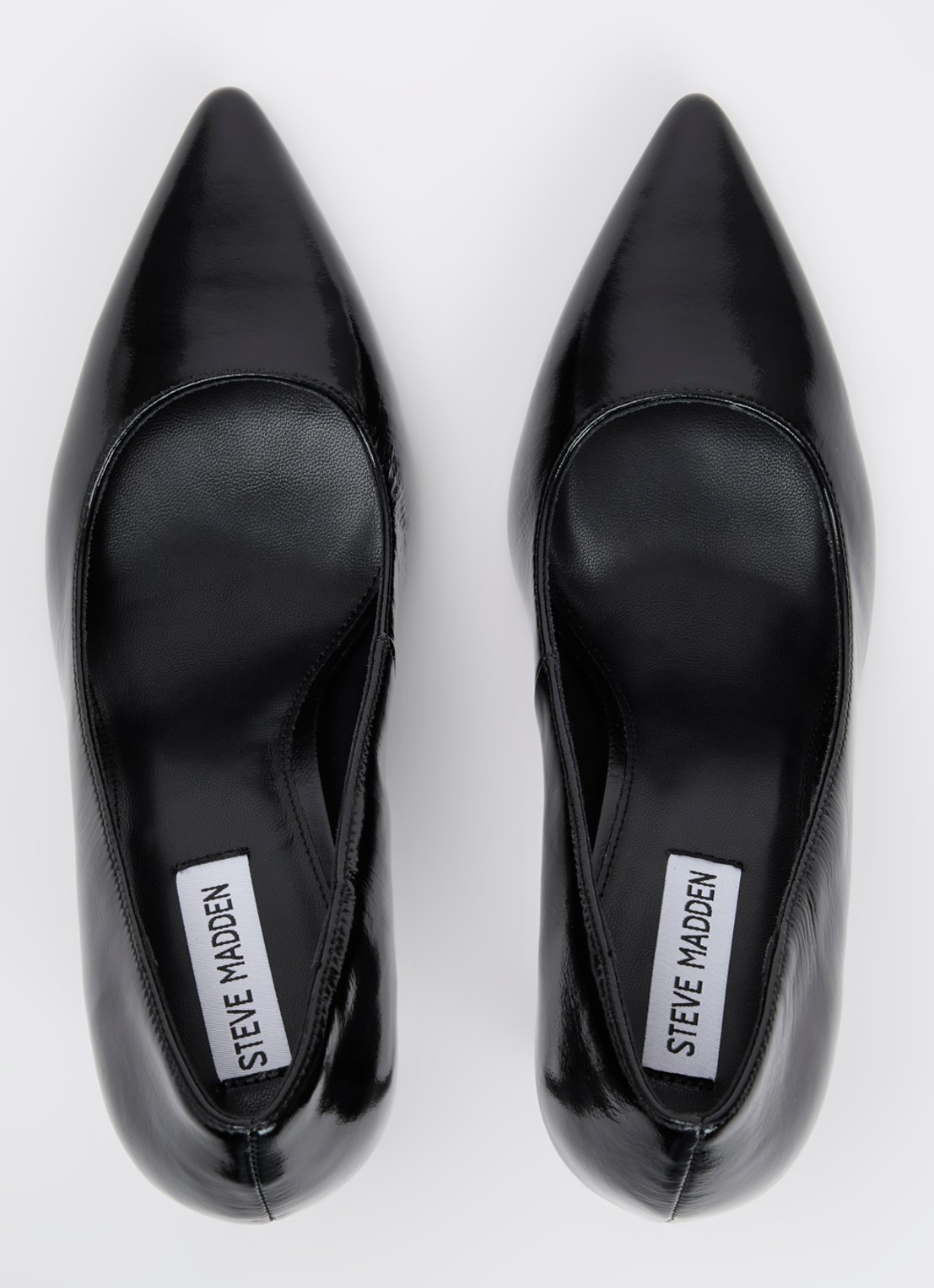 Steve Madden Secured pump van leer - detail 5 zwart