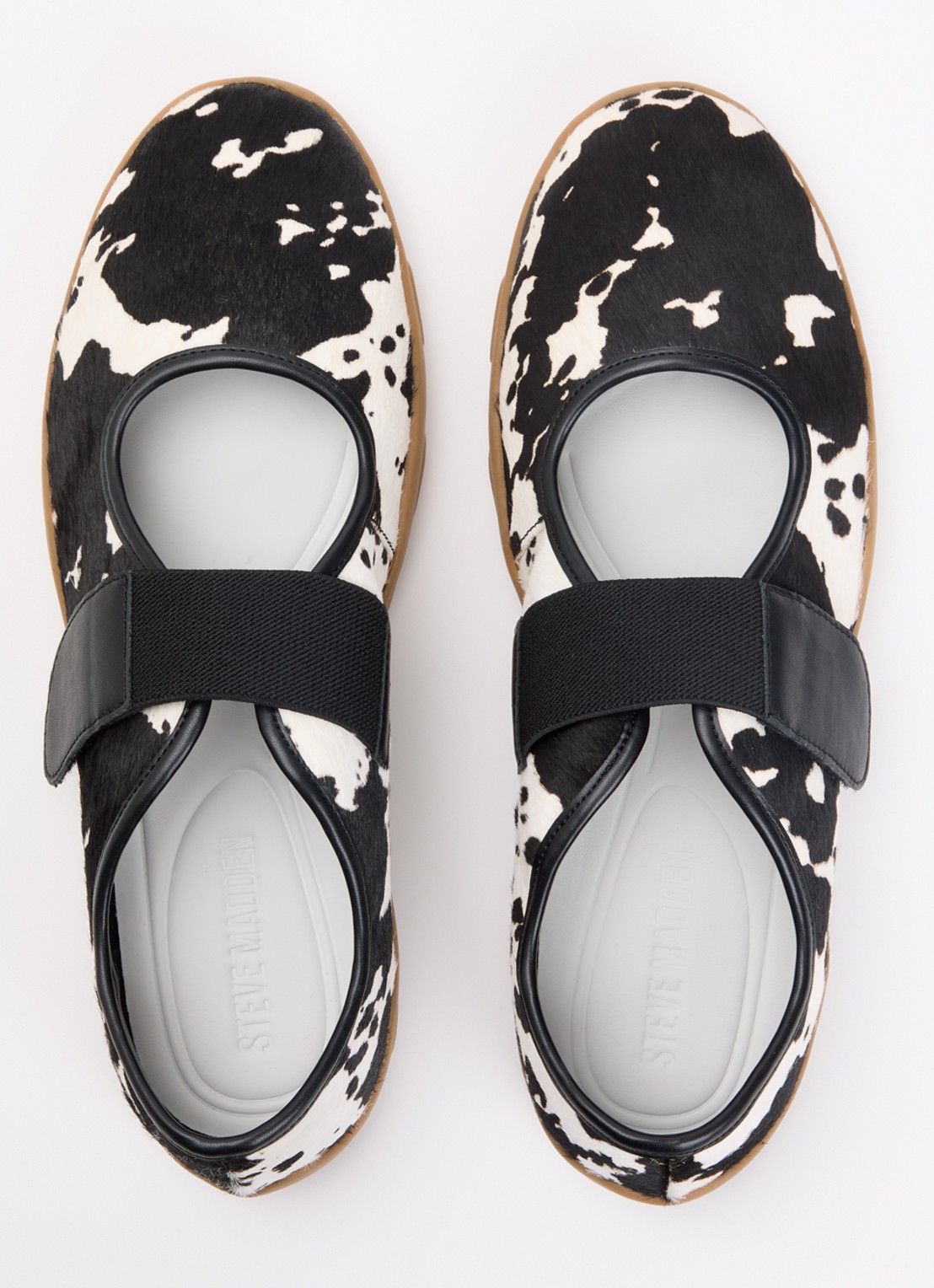 Steve Madden Sneaker met koeienvacht - detail 4 zwart