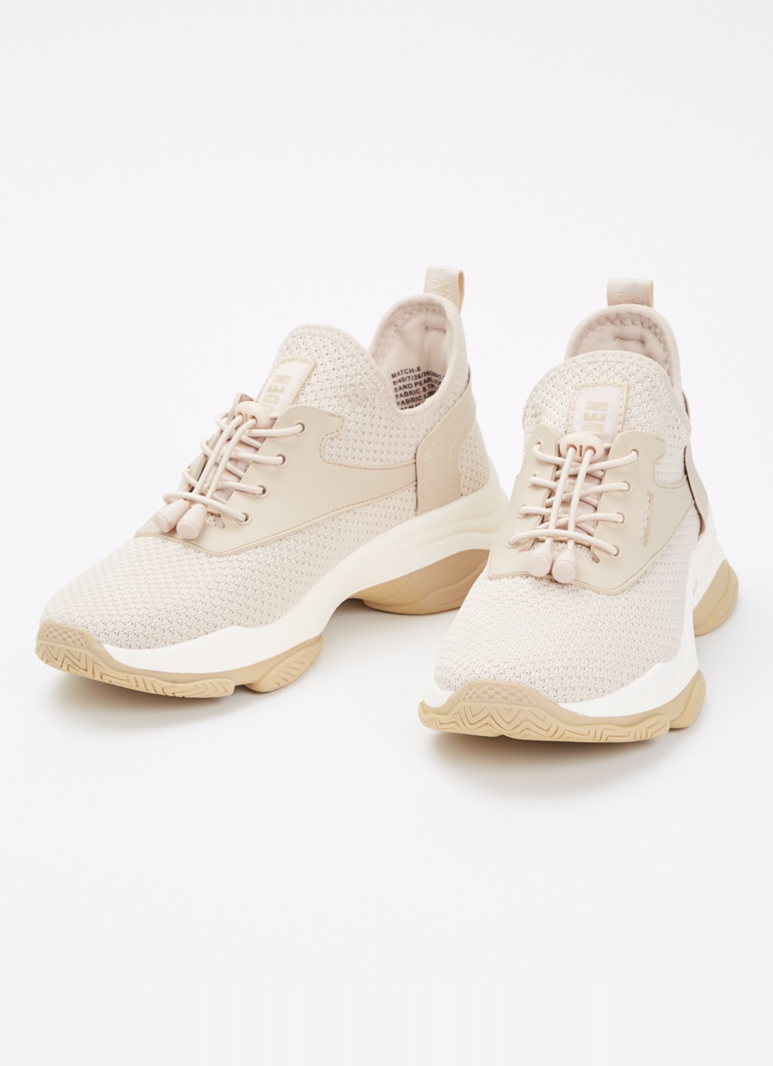 Steve Madden Sneaker met logo - detail oudroze