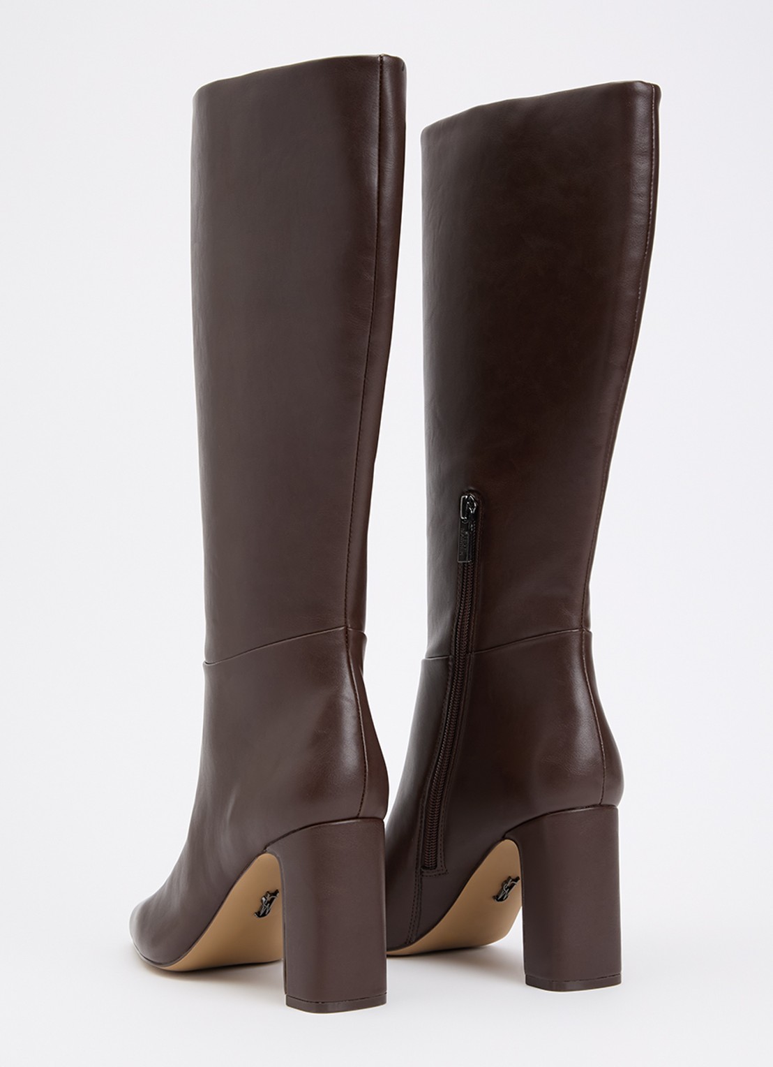 Steve Madden Speedway laars  - achterkant donkerbruin