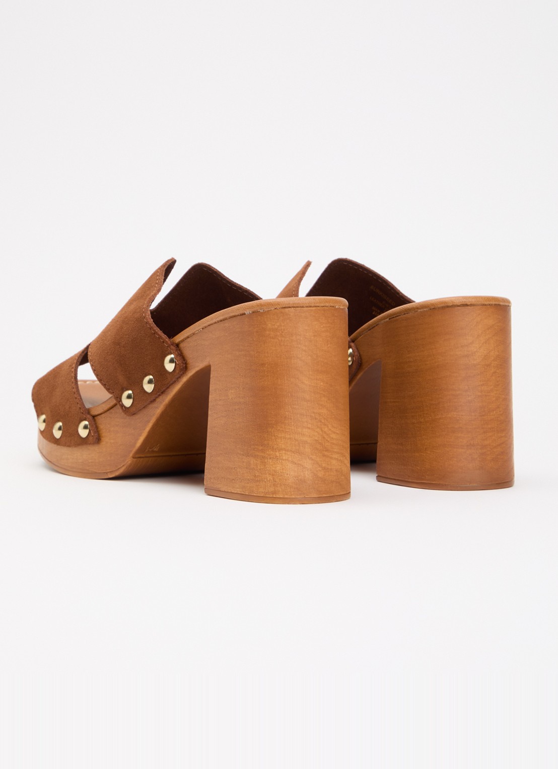 Steve Madden Sunkissed muiltje van suède - achterkant 5 bruin