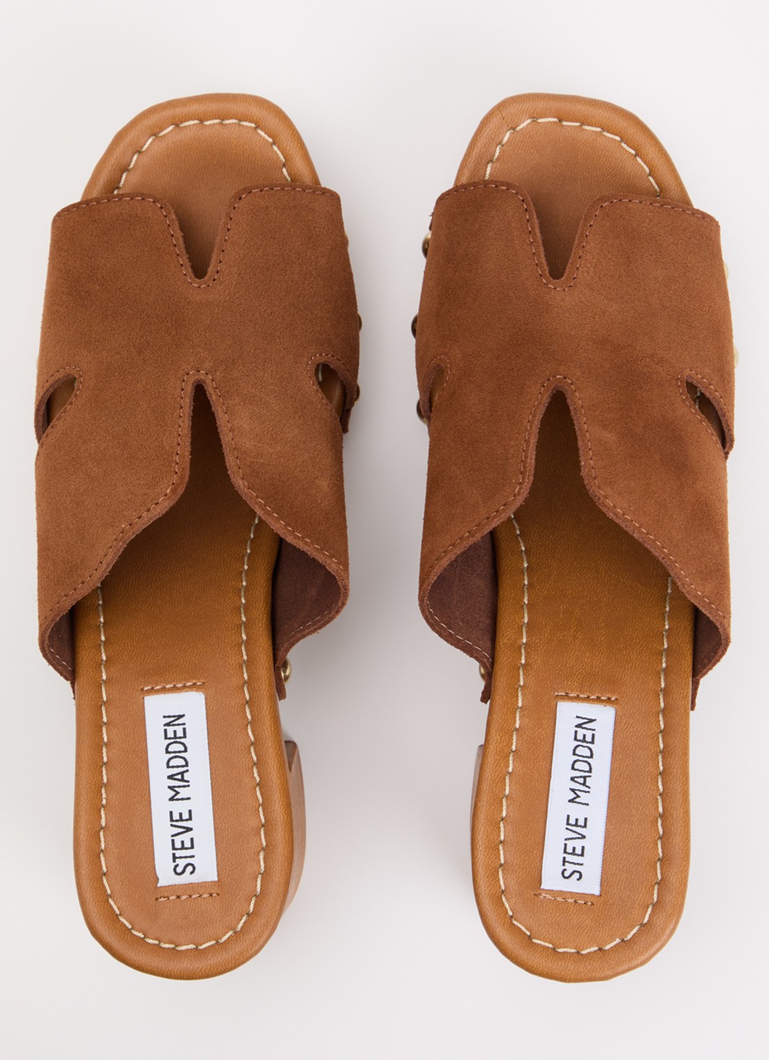 Steve Madden Sunkissed muiltje van suède - detail 3 bruin