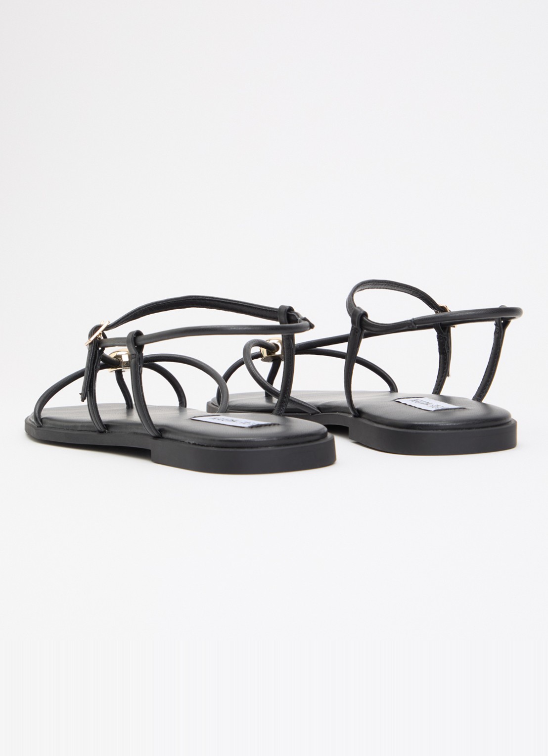 Steve Madden Tiki sandaal - achterkant zwart