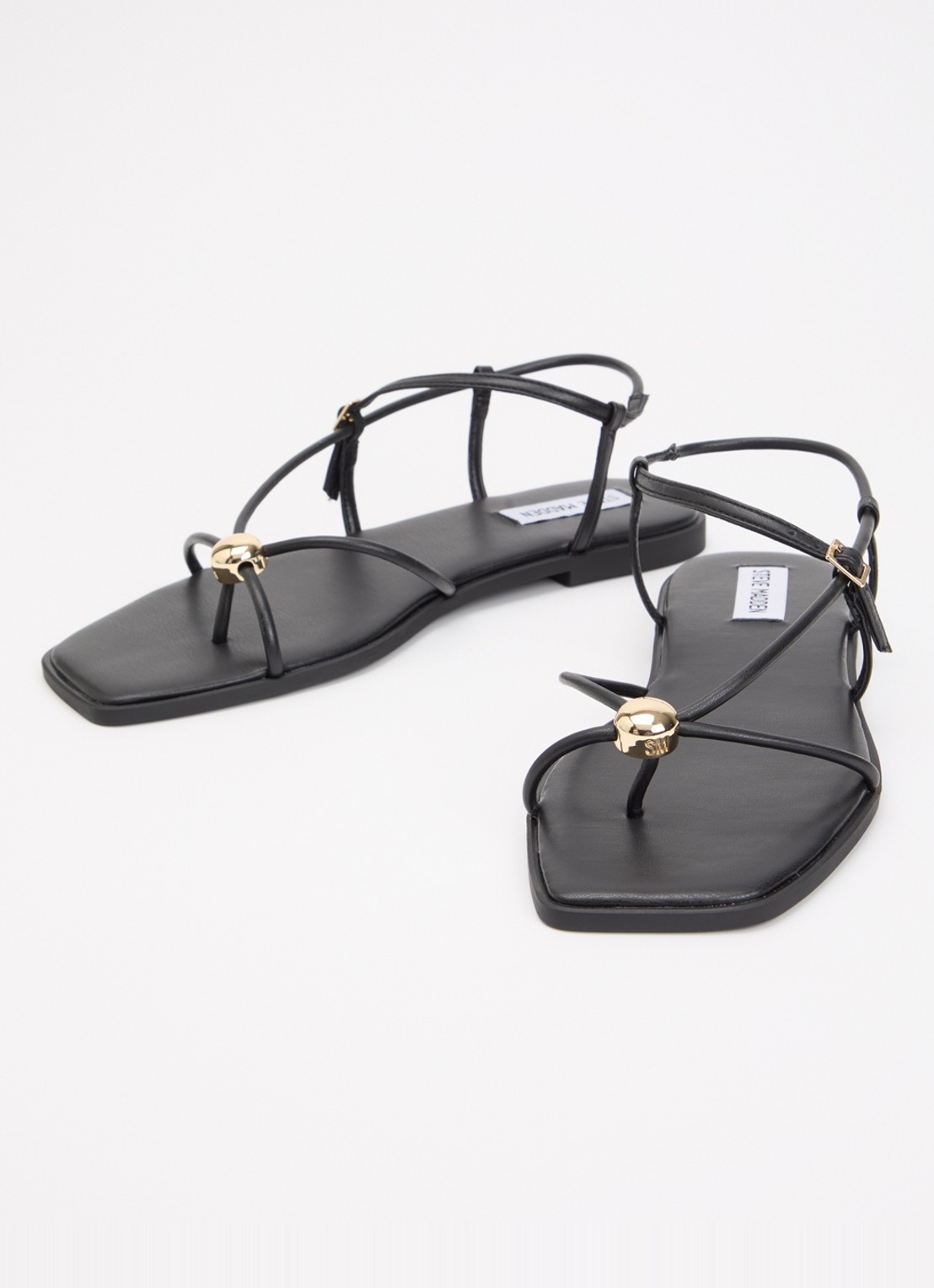 Steve Madden Tiki sandaal - detail 3 zwart