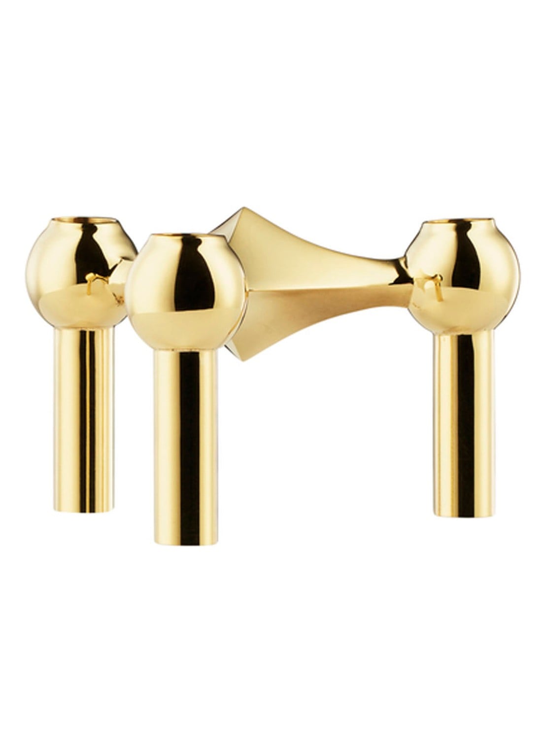 STOFF Nagel Kandelaar 6 cm - voorkant 5 goud